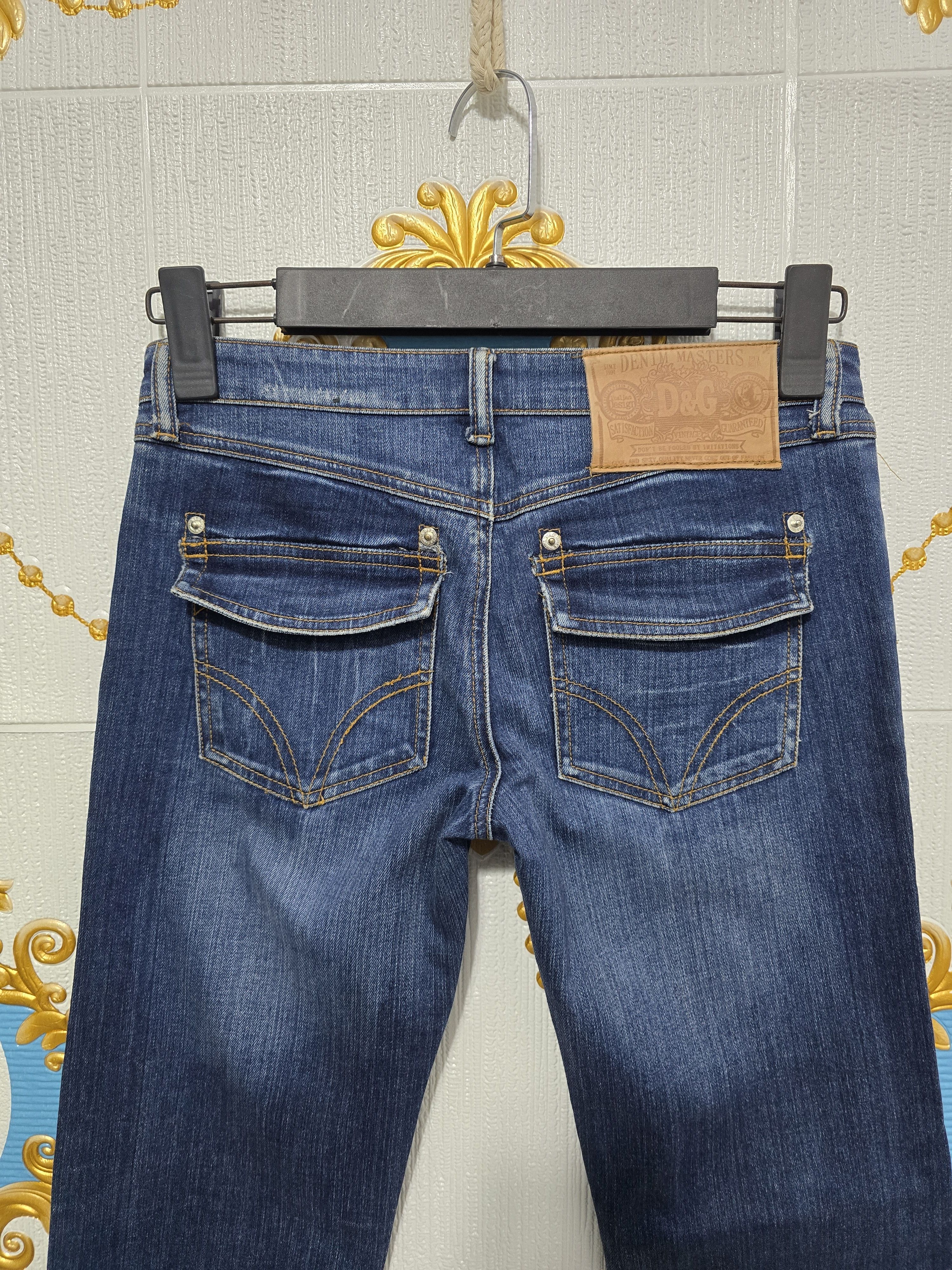 Dolce & Gabbana × Vintage DOLCE & GABBANA jeans women VINTAGE Size 26" / US 2 / IT 38 - 7 Thumbnail