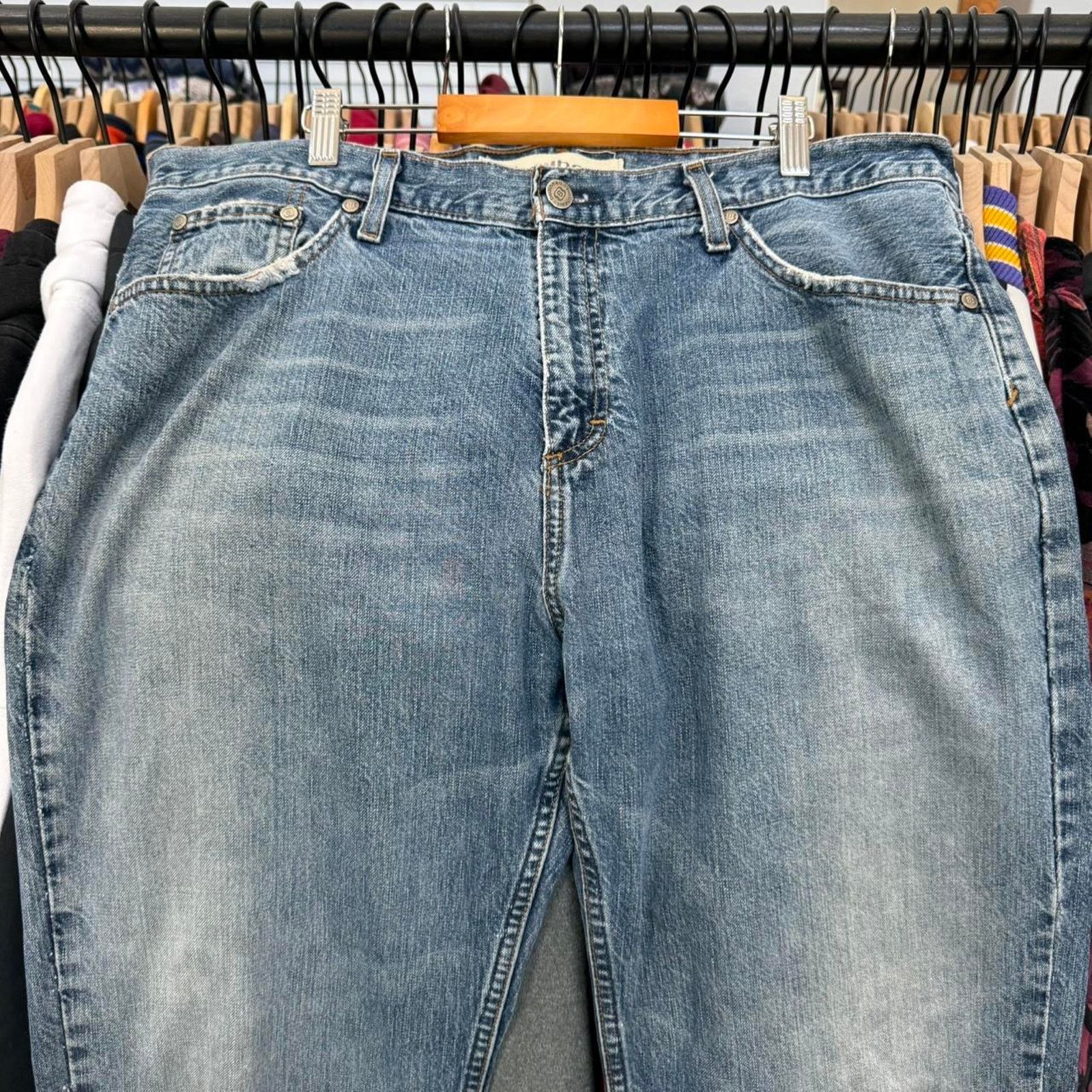 Other Vintage Y2K Baggy Bullhead Faded Denim Jeans Size US 38 / EU 54 - 2 Thumbnail