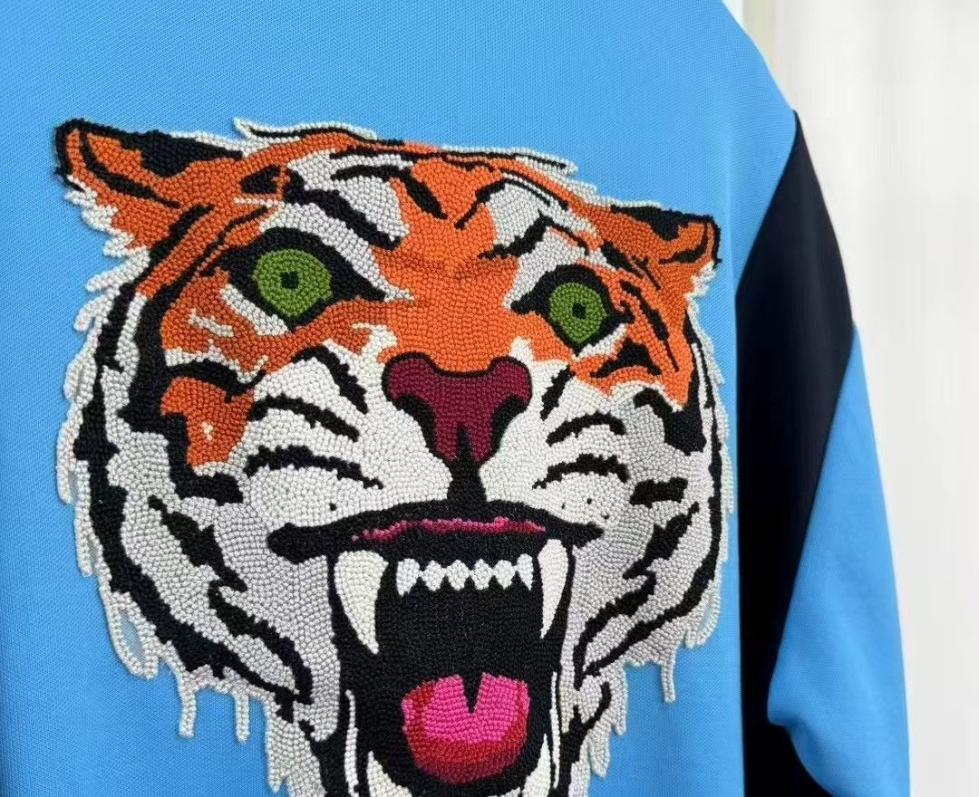 Gucci Gucci Tiger Embroidery Zip Jacket Size US M / EU 48-50 / 2 - 4 Thumbnail