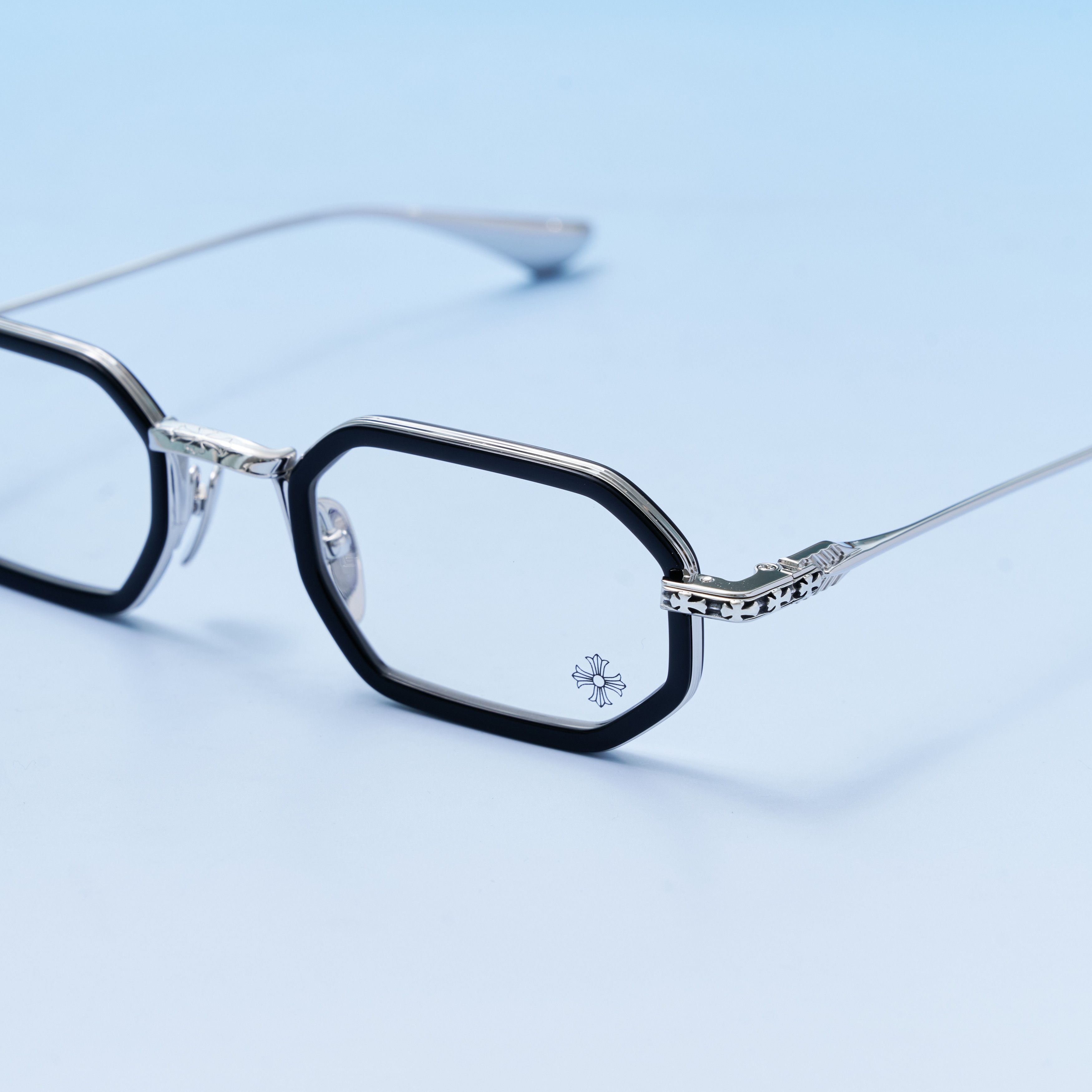 Chrome Hearts CHROME HEARTS STYLIDA BLACK/SHINY SILVER Size ONE SIZE - 3 Thumbnail