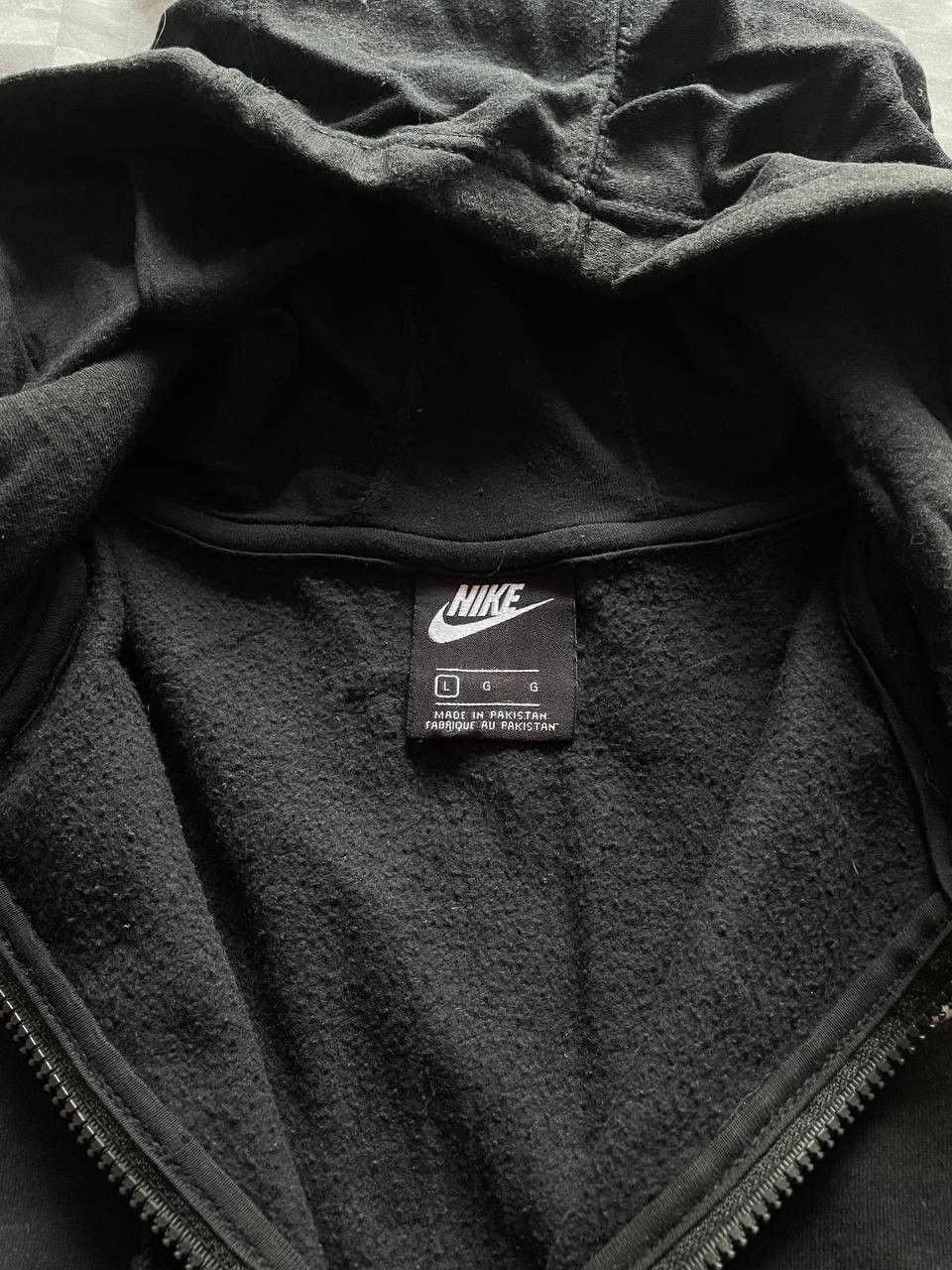 Nike Vintage Nike zip hoodie y2k drill swoosh 90s rare hype Size US L / EU 52-54 / 3 - 5 Thumbnail