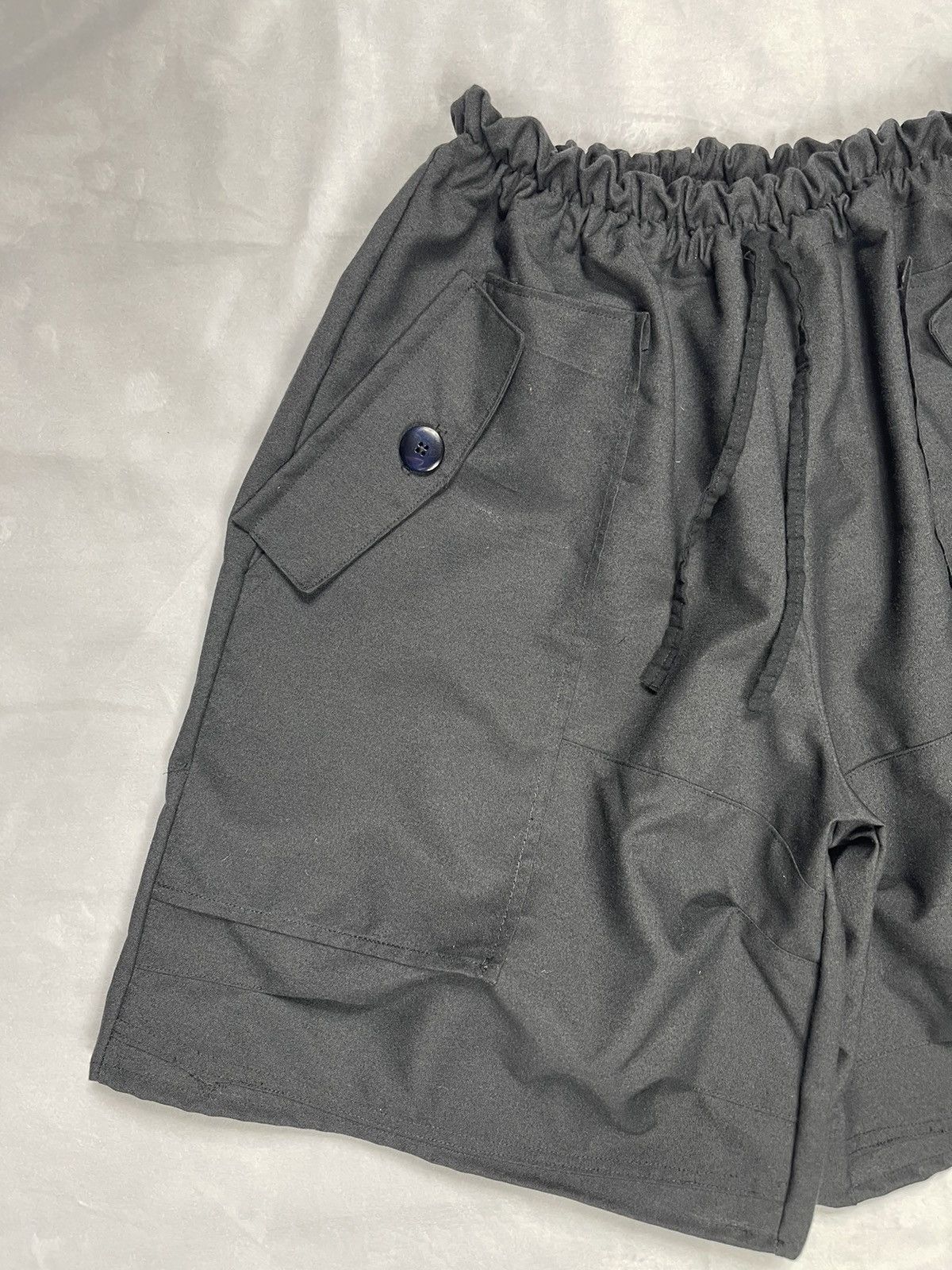 Chorley × Handmade S/S tactical linen shell double knee carpenter cargo shorts Size US 34 / EU 50 - 3 Thumbnail