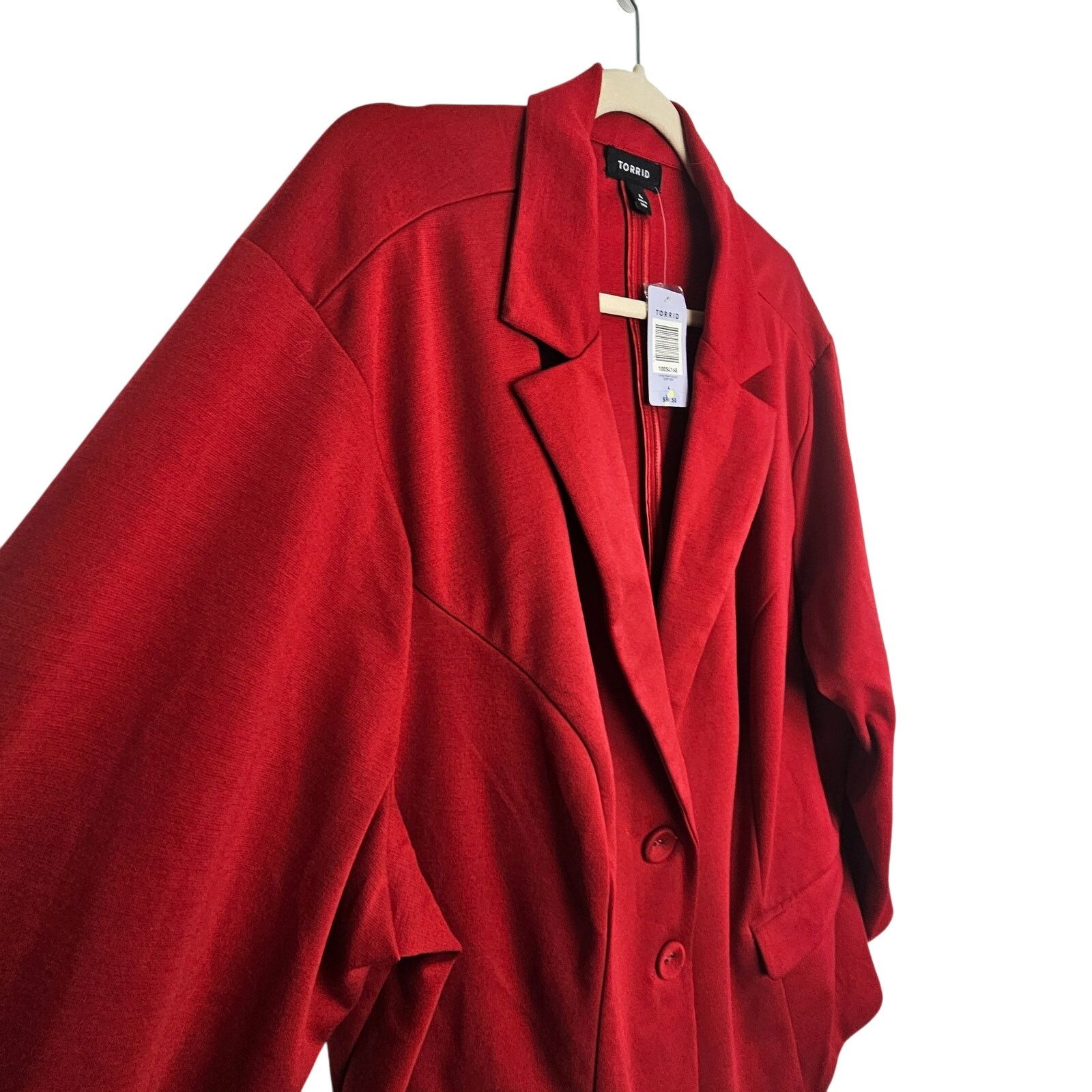 Corridor Torrid Womens Ponte Blazer Size 4X Career Work Office Corp Size 4XL / US 24-26 - 5 Thumbnail