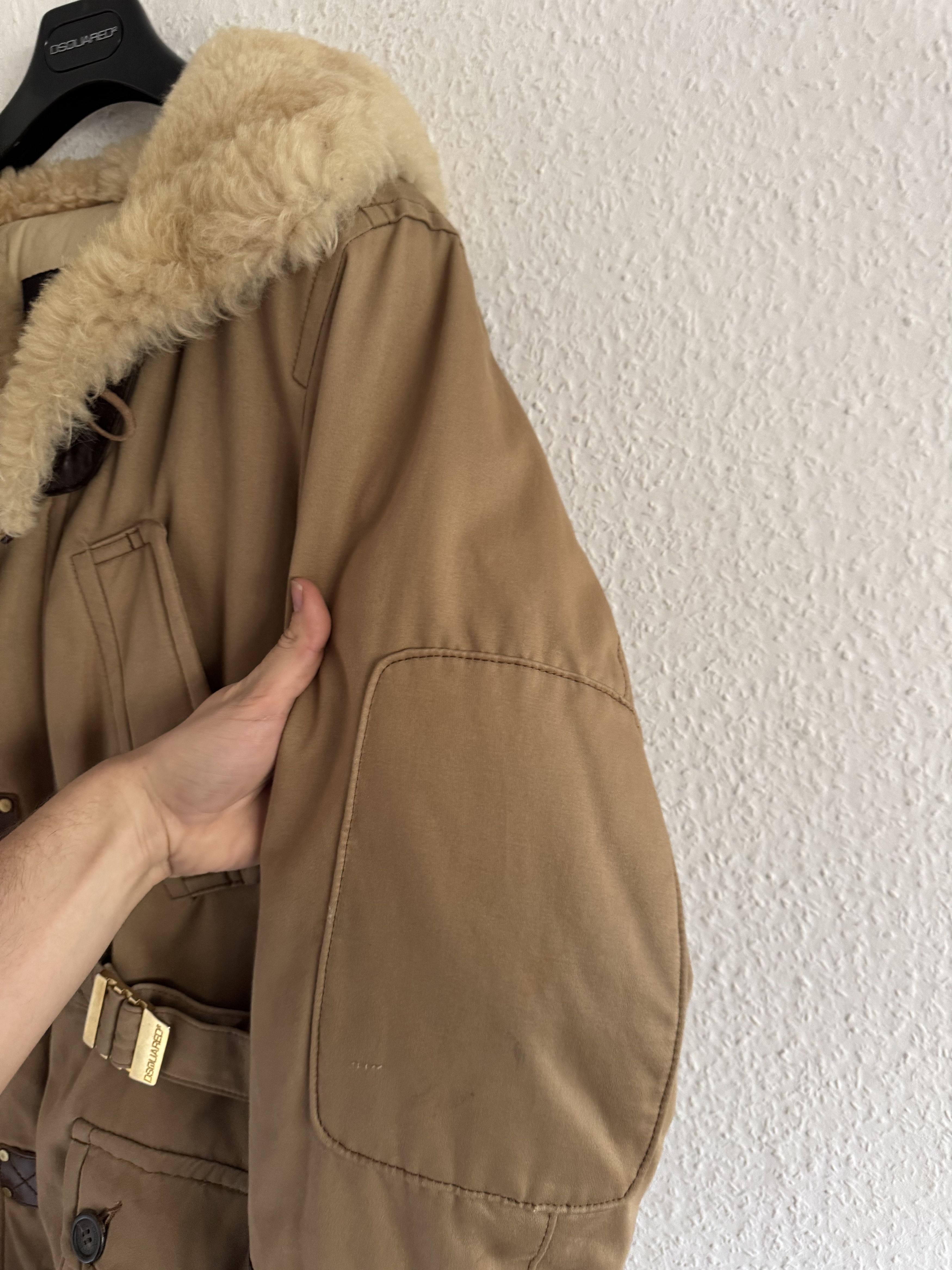 Dsquared2 FW03 Runway Shearling Parka Size US S / EU 44-46 / 1 - 3 Thumbnail