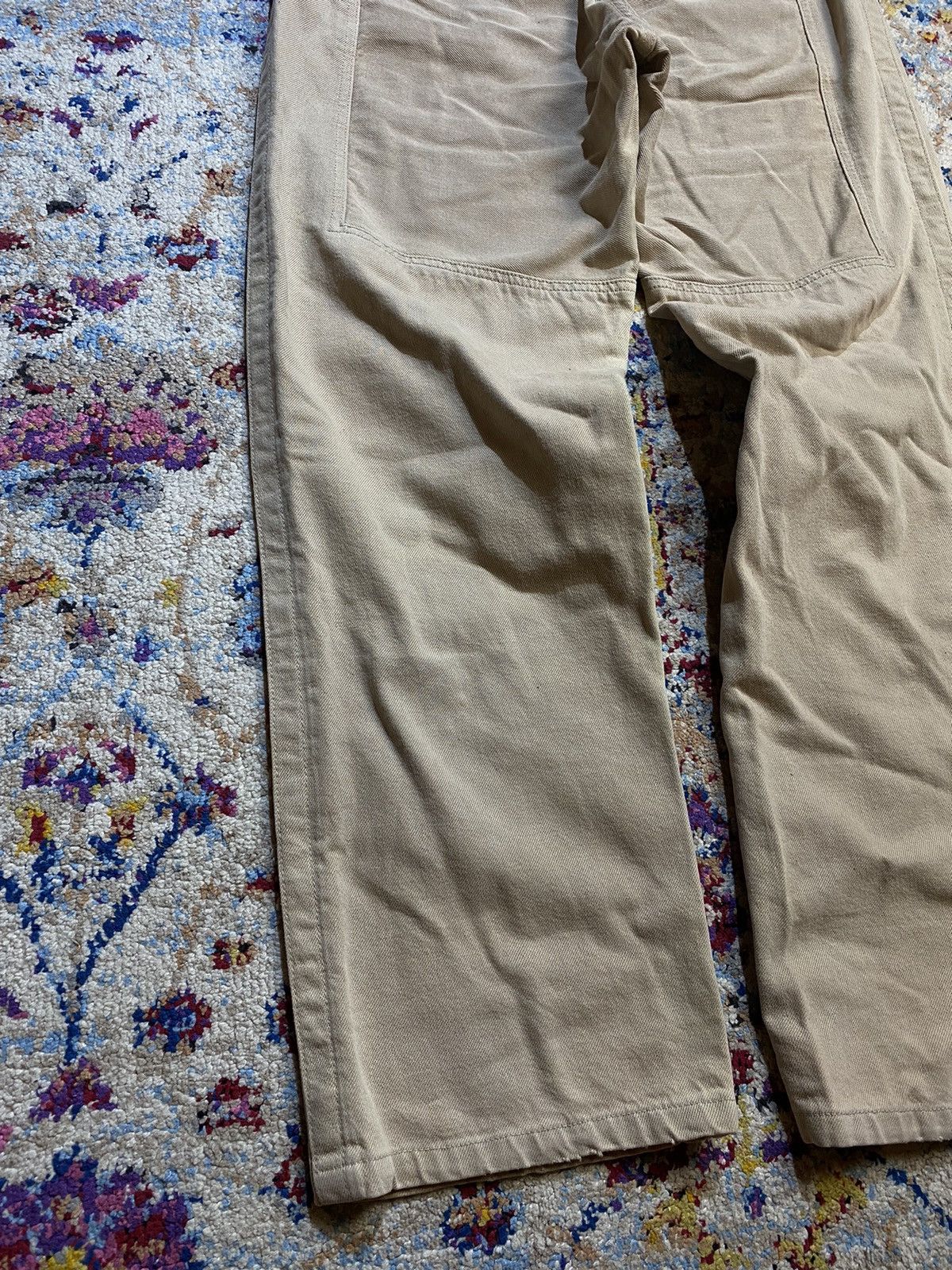 Other Soljah Vintage Double Knee Fatigue Statement Pants 30x33 Size US 32 / EU 48 - 14 Thumbnail