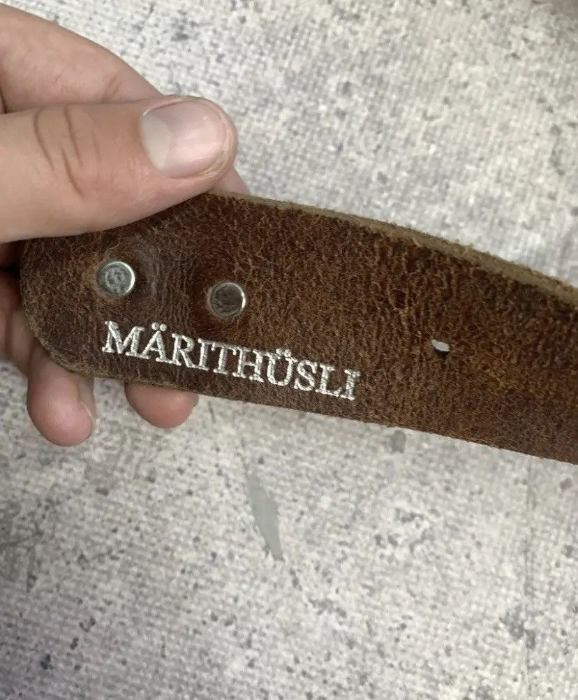 Japanese Brand × Vintage Vintage Rhinestones Punk Leather Elephant Belt Japanese Size ONE SIZE - 10 Thumbnail