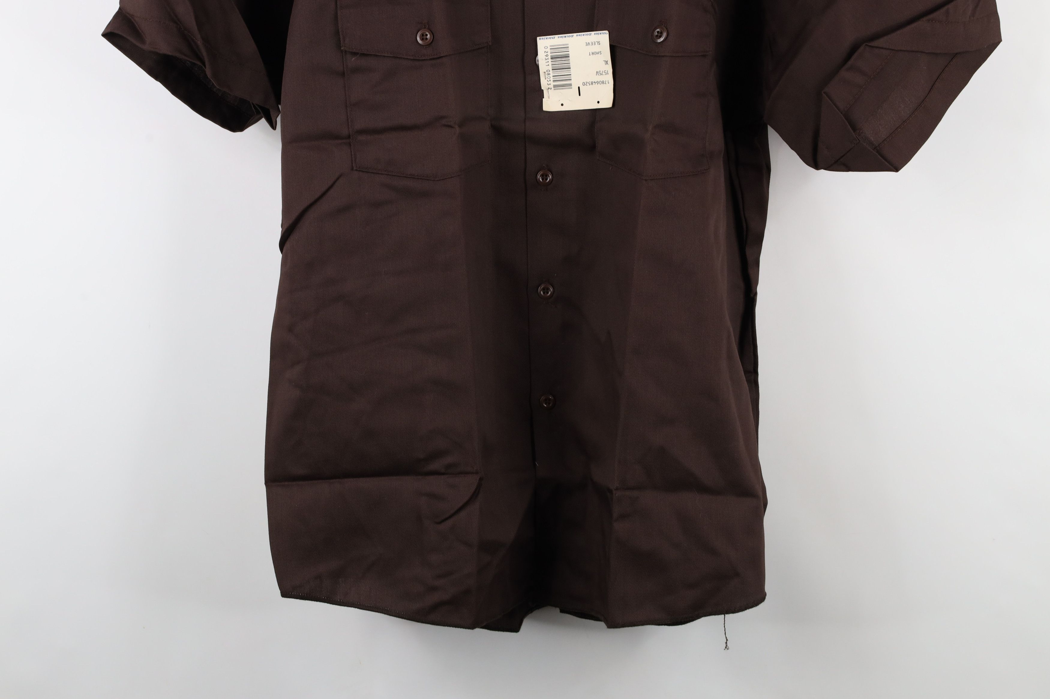 Dickies × Vintage Deadstock Vintage 70s Dickies Short Sleeve Workwear Shirt Size US XL / EU 56 / 4 - 3 Thumbnail