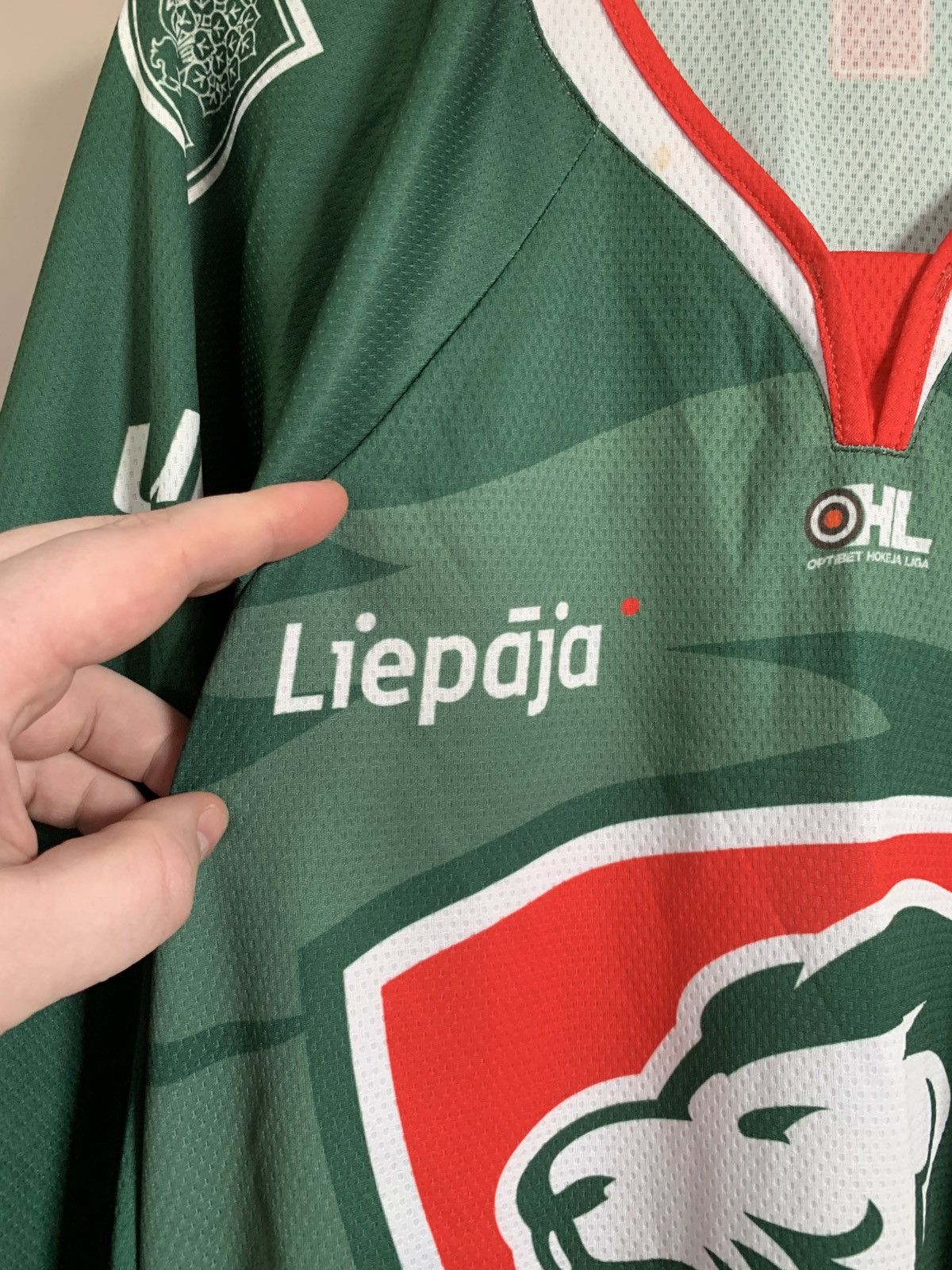 Other Liepaja Latvia Jersey Hockey Shirt Size L Size US L / EU 52-54 / 3 - 6 Thumbnail