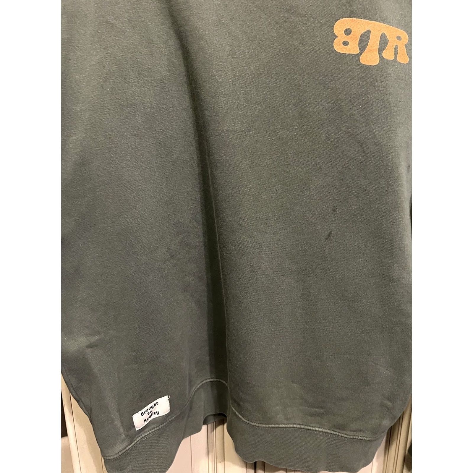 Vintage BTR Mens Sweatshirt Pullover, Large - Honduras Cotton Size US L / EU 52-54 / 3 - 4 Thumbnail