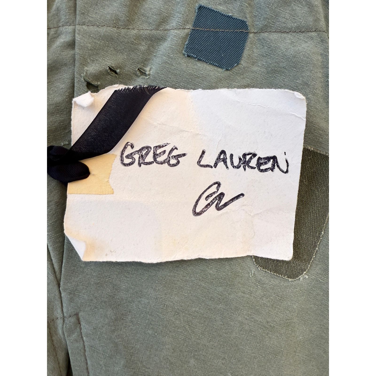 Greg Lauren Greg Lauren Army Tent Paper Bag Patchwork Lounge Short Size US 32 / EU 48 - 4 Thumbnail