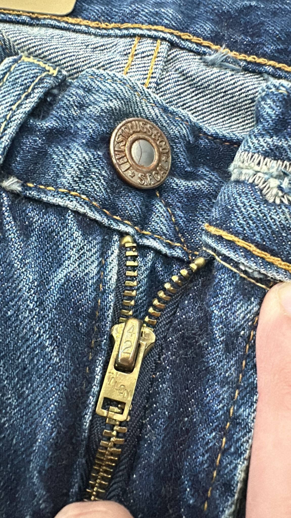 Levi's Vintage Clothing LVC Levi's Vintage Clothing 1954 501Z XX BigE Selvedge Jeans Size US 29 - 4 Thumbnail