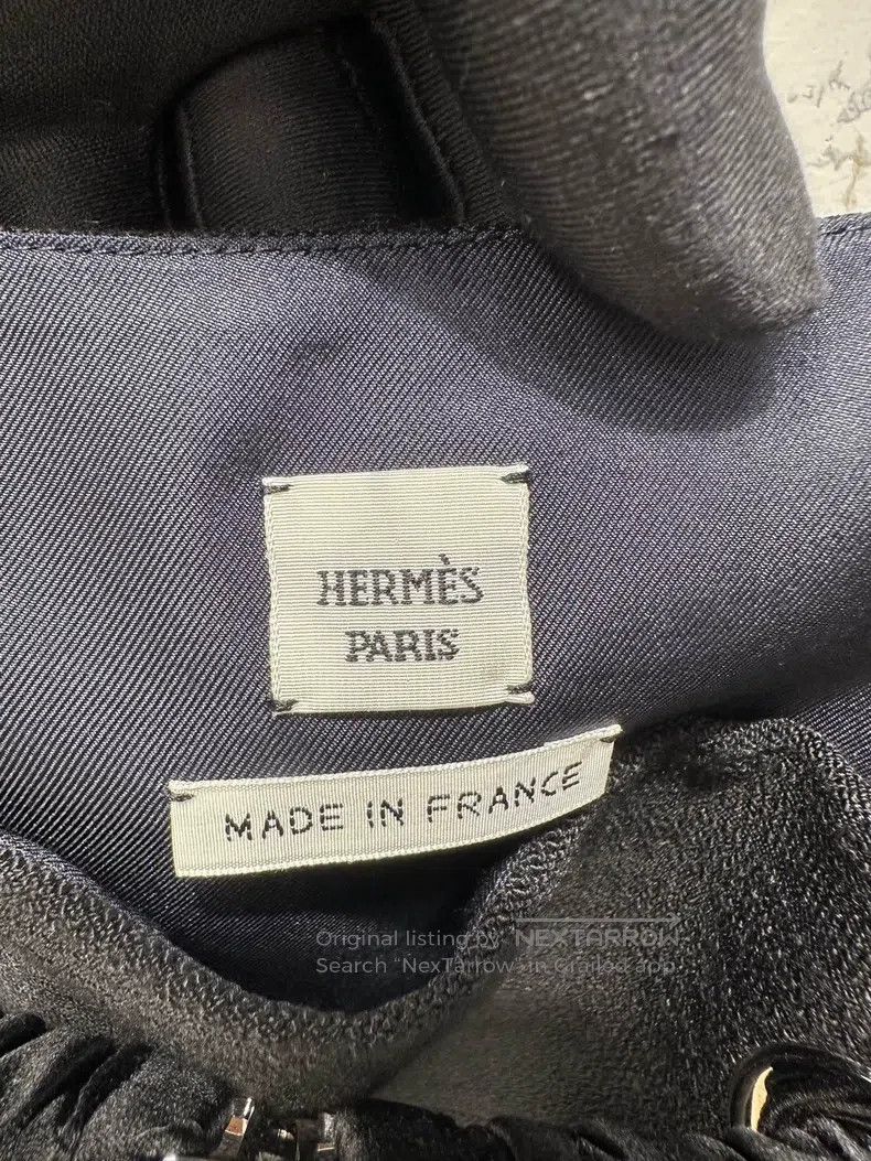 Hermes Hermes Textured Suspender Skirt Size XS / US 0-2 / IT 36-38 - 2 Thumbnail
