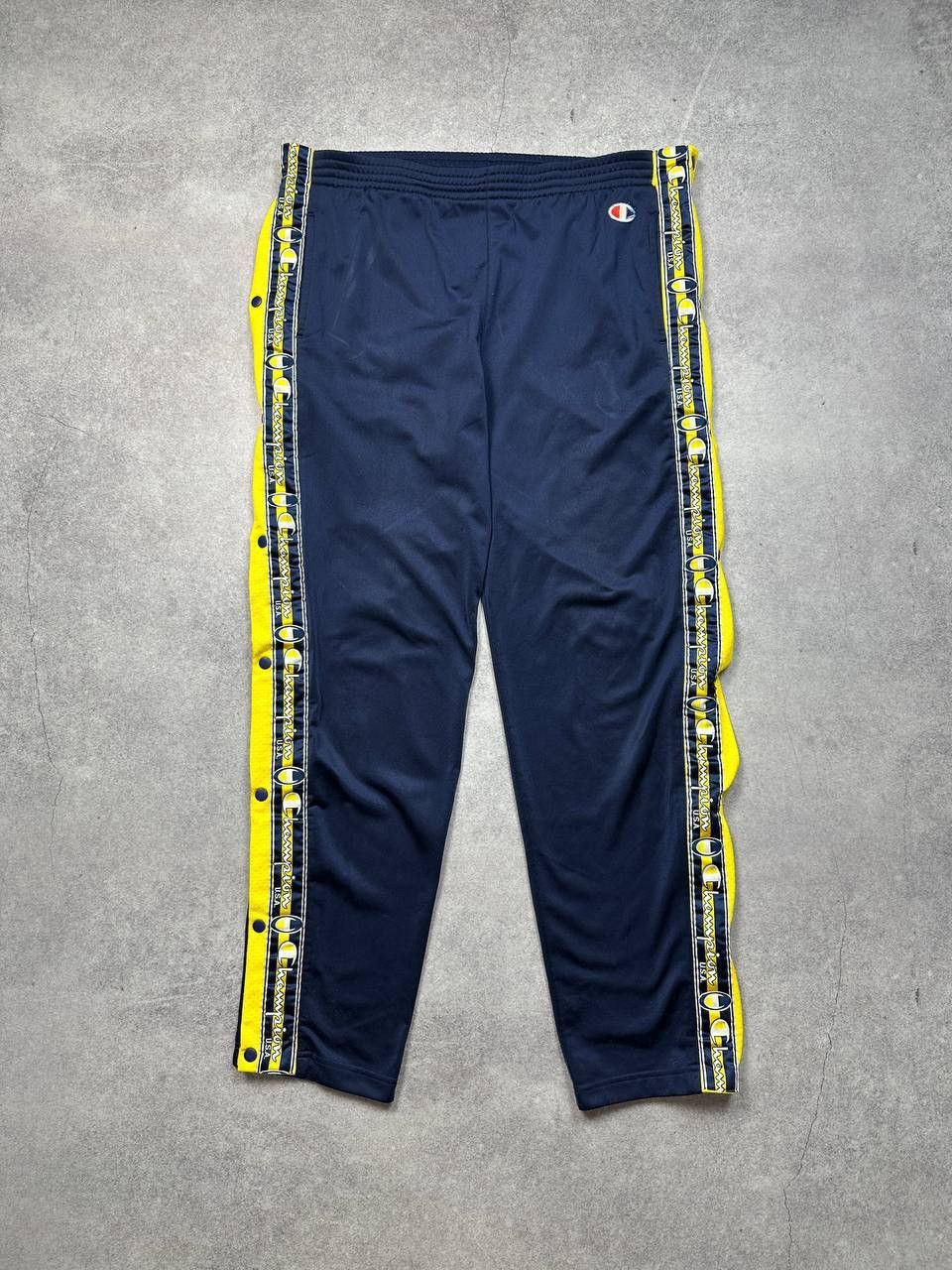 Champion Vintage Champion Track Pants with Side Stripes, Size M Size US 32 / EU 48 - 1 Thumbnail
