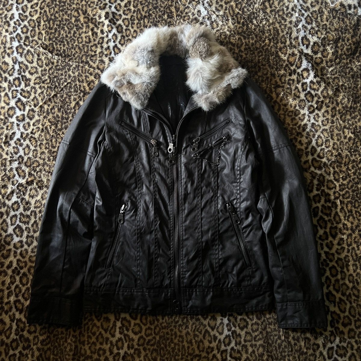 ジャケット・アウター fuga rare furjacket fuga fur coating jacket
