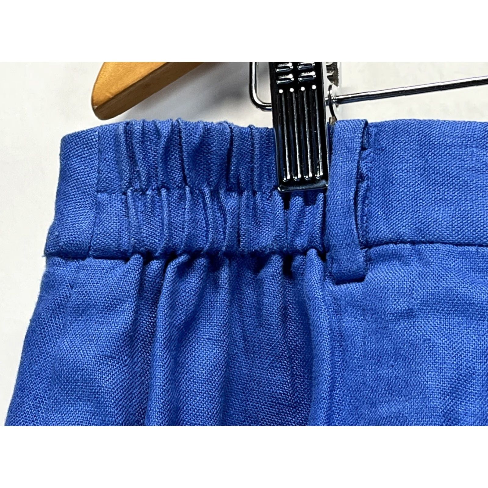 Ralph Lauren Womens Lauren Ralph Lauren LRL Linen Pants Sz 35 X 29 GUC Lined Elastic Sides Size 24" / US 00 / IT 34 - 5 Thumbnail