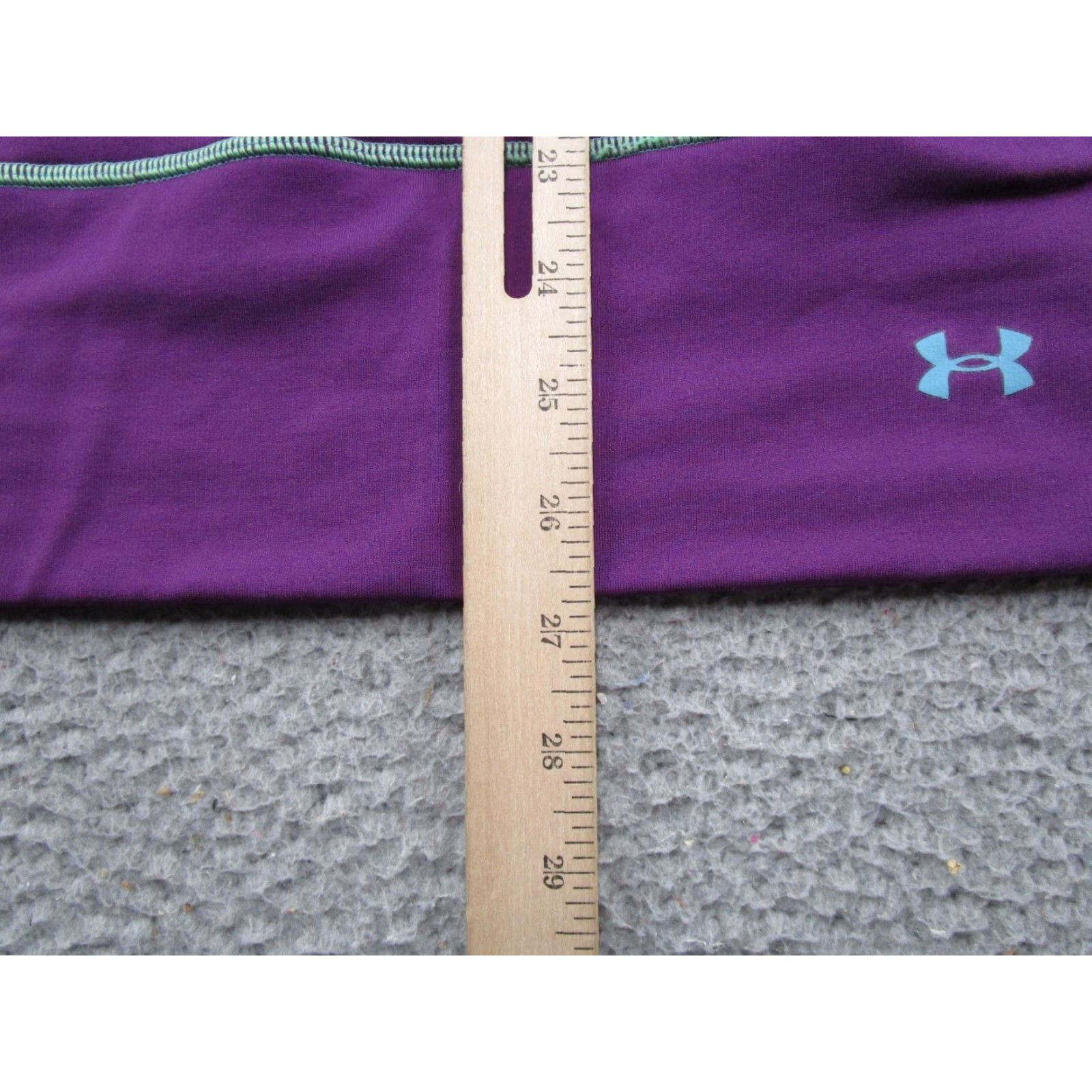 Under Armour Under Armour Compression Women's S 1/4 Zip Pullover Athletic Fitted Baselayer Shirt Size S / US 4 / IT 40 - 7 Thumbnail
