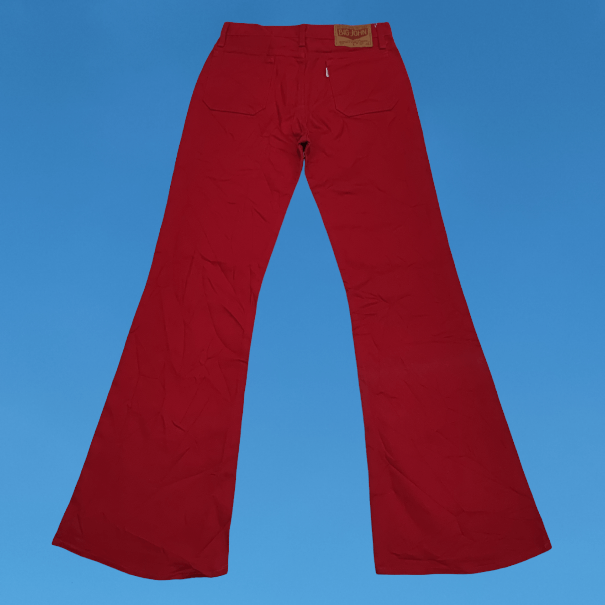 Big John × Vintage Vintage 70s Big John Bell Bottom Boot Cut Super Flare Jeans Size US 30 / EU 46 - 2 Thumbnail