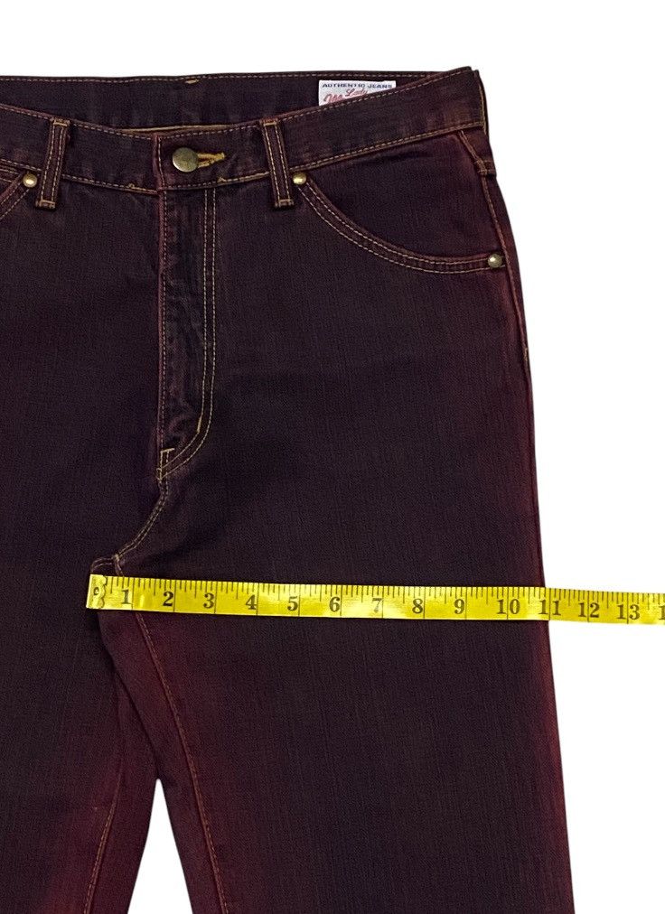 Hysteric Glamour × Japanese Brand × Wrangler 💃Wrangler Classic Red Smoke Flare Jeans Size 29" - 16 Thumbnail
