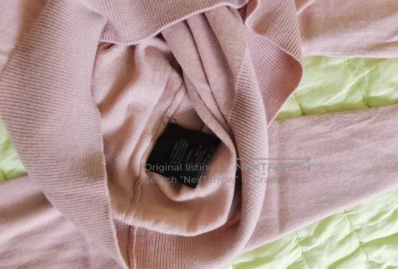 Loro Piana Loro Piana 100% cashmere high neck ribbed knit top Size XS / US 0-2 / IT 36-38 - 5 Thumbnail