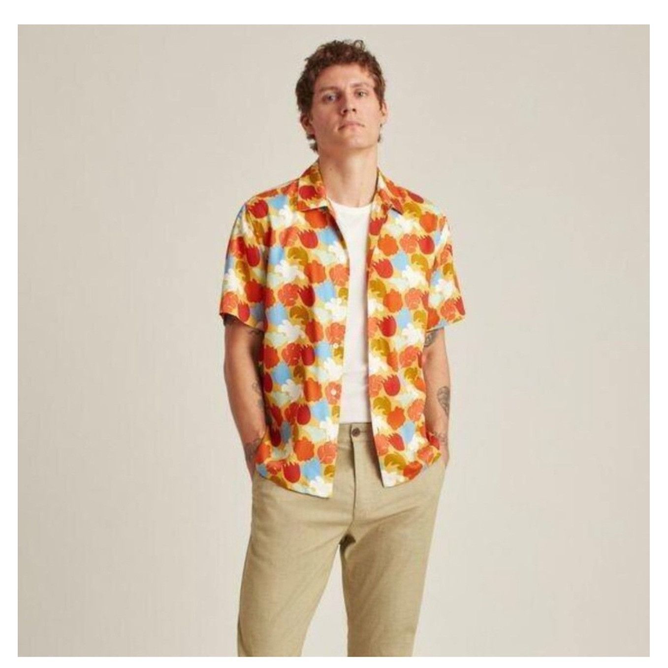 Bonobos Bonobos Riviera Short Sleeve Button Up Shirt NWT - Size XXL Size US XXL / EU 58 / 5 - 1 Thumbnail