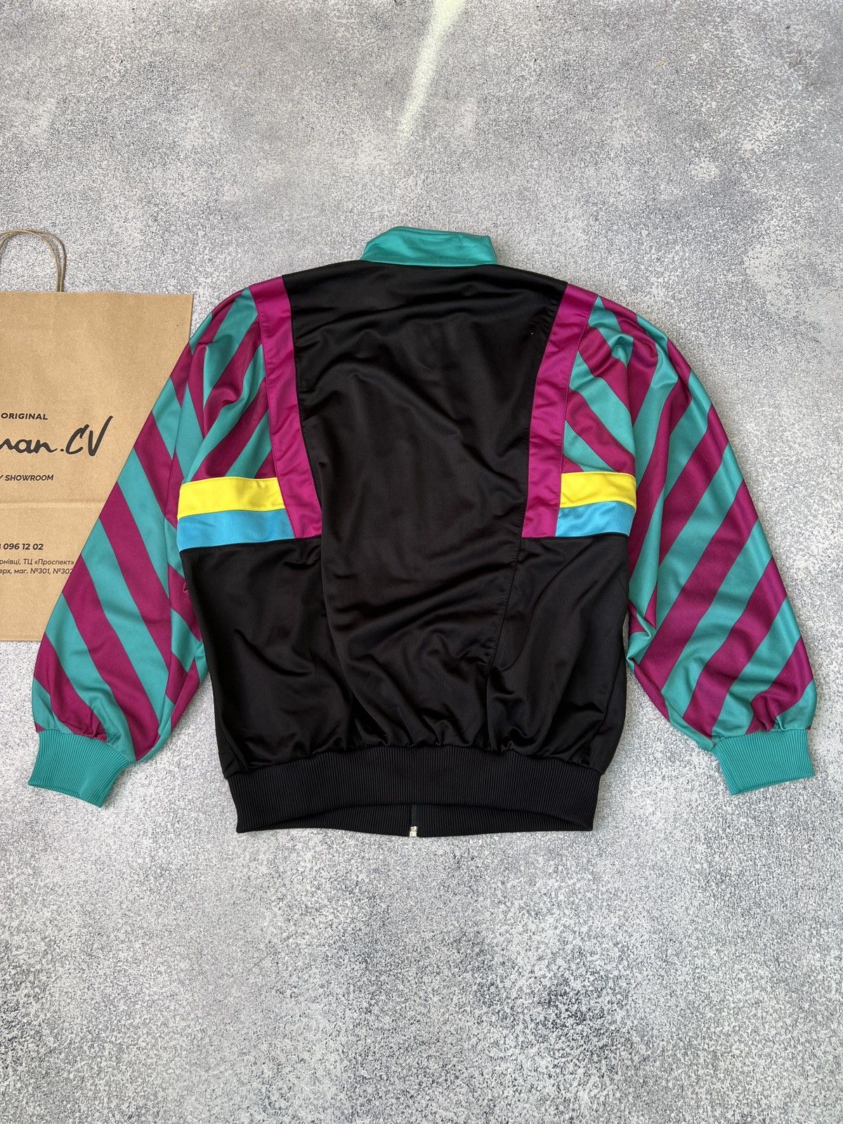 Adidas × Vintage Vintage Adidas Champion 90-s style zip sweatshirt Size US L / EU 52-54 / 3 - 9 Thumbnail