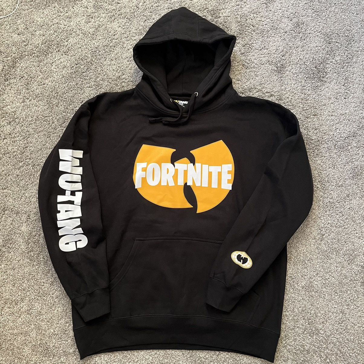 image of Wu Tang Clan x Wu Wear Wu-Tang Hoodie Size 2Xl Fortnite Wutang Sweater Rza Gza in Black, Men's