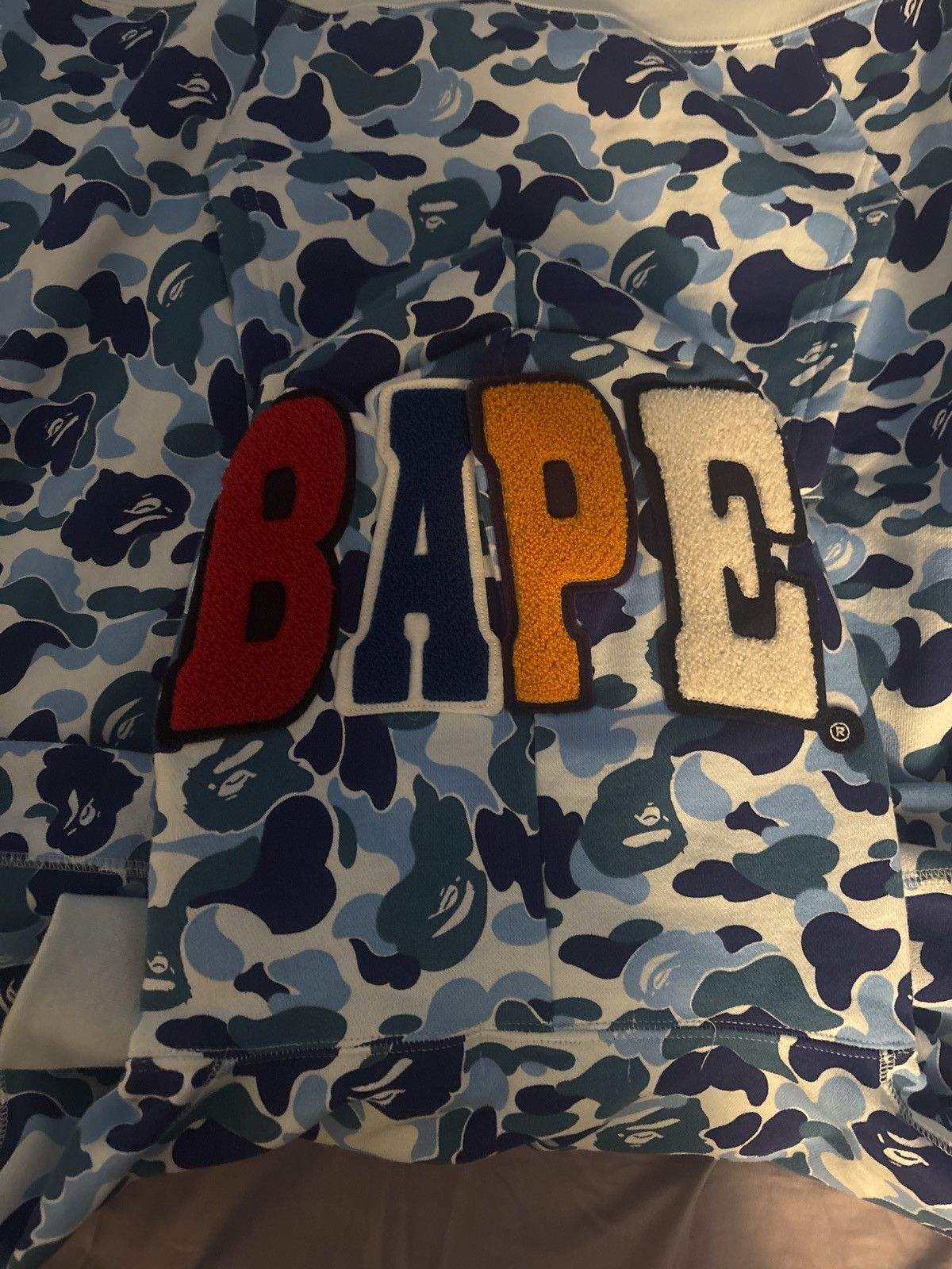 Bape ABC Camo 2nd Ape Pullover Hoodie Size US L / EU 52-54 / 3 - 2 Thumbnail