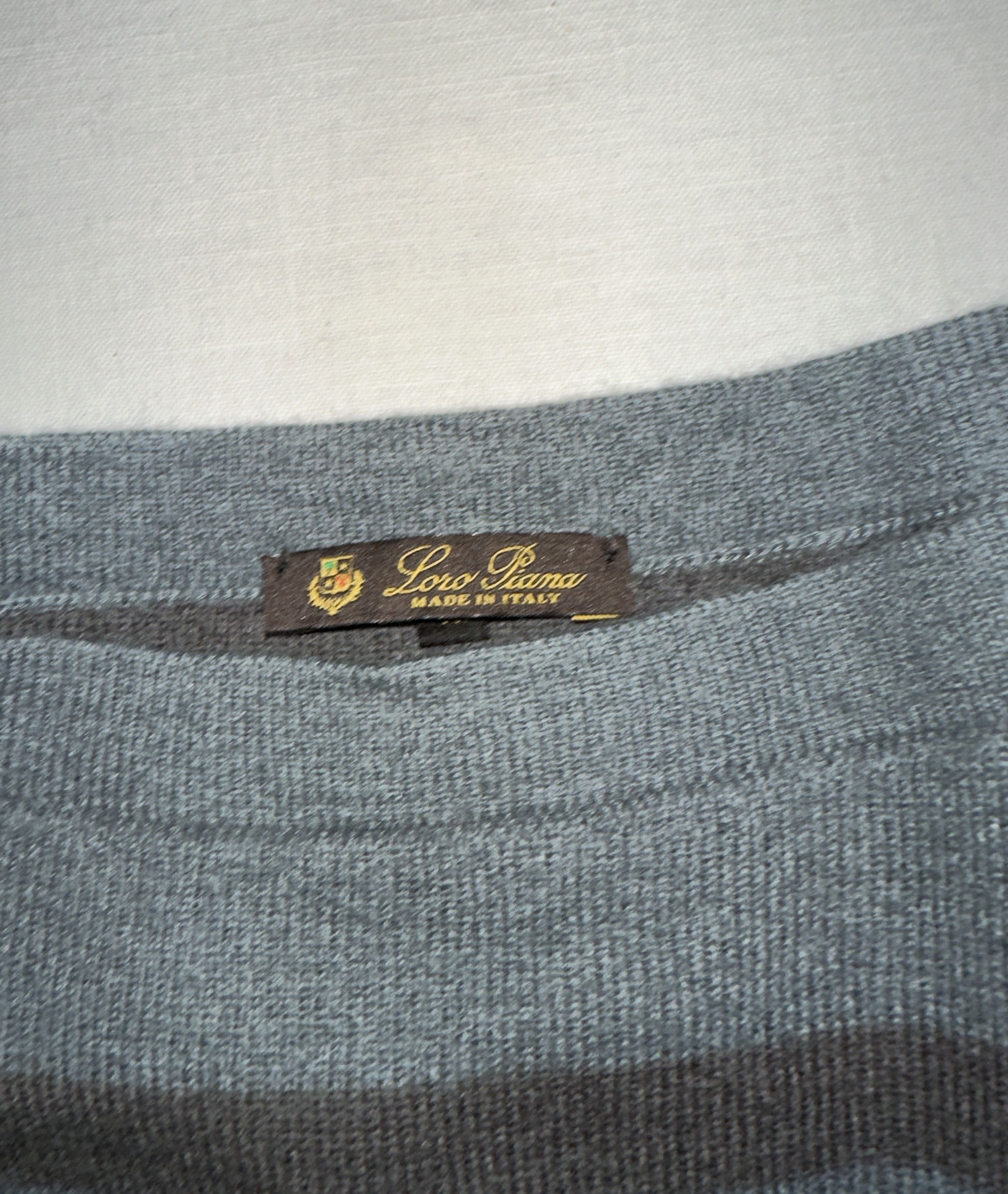 Loro Piana Boat Neck Hand Knit Loro Piana Cashmere Pullover Size 42 S M Size M / US 6-8 / IT 42-44 - 12 Thumbnail