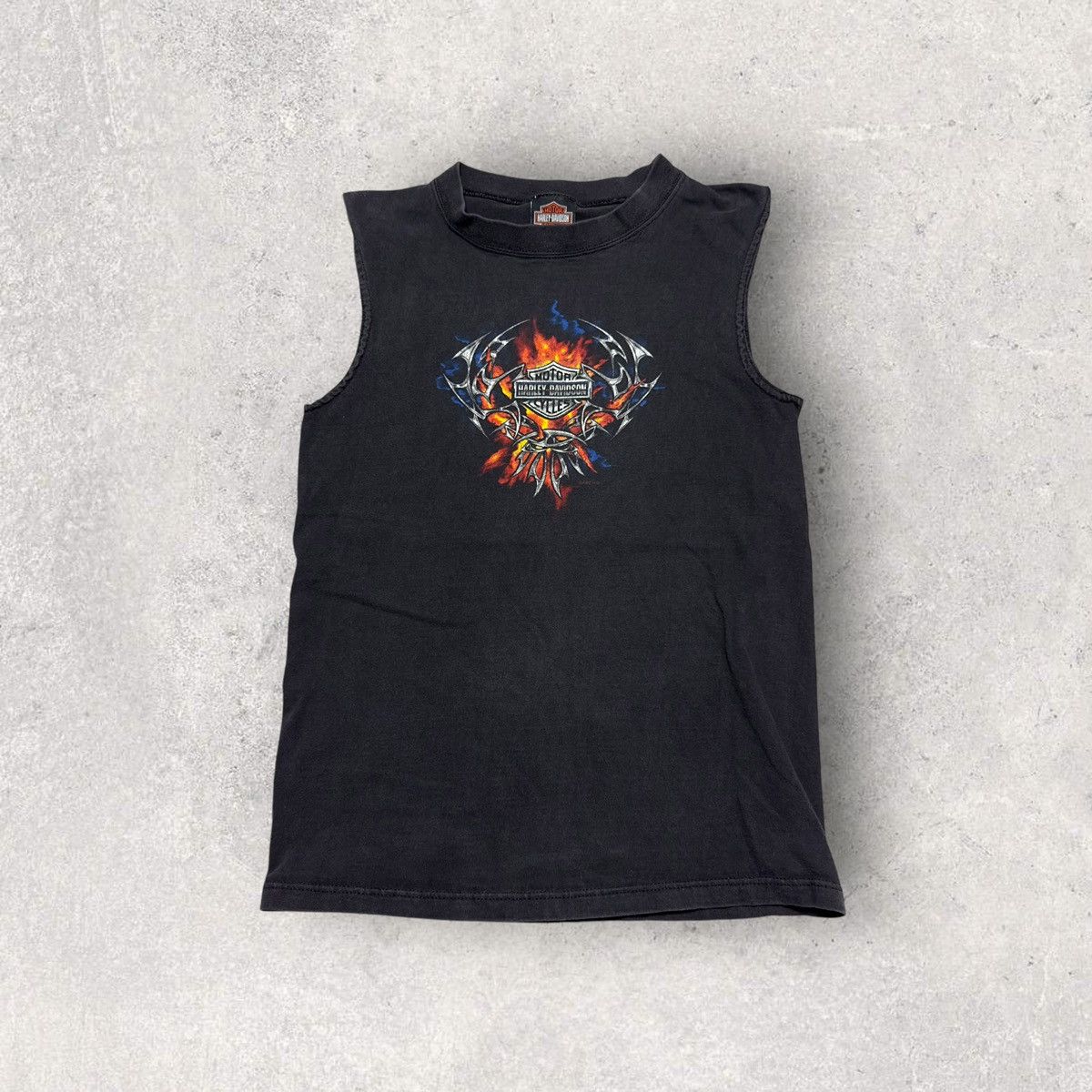 Harley Davidson × Vintage Vintage Harley Davidson tank top Size US S / EU 44-46 / 1 - 1 Thumbnail