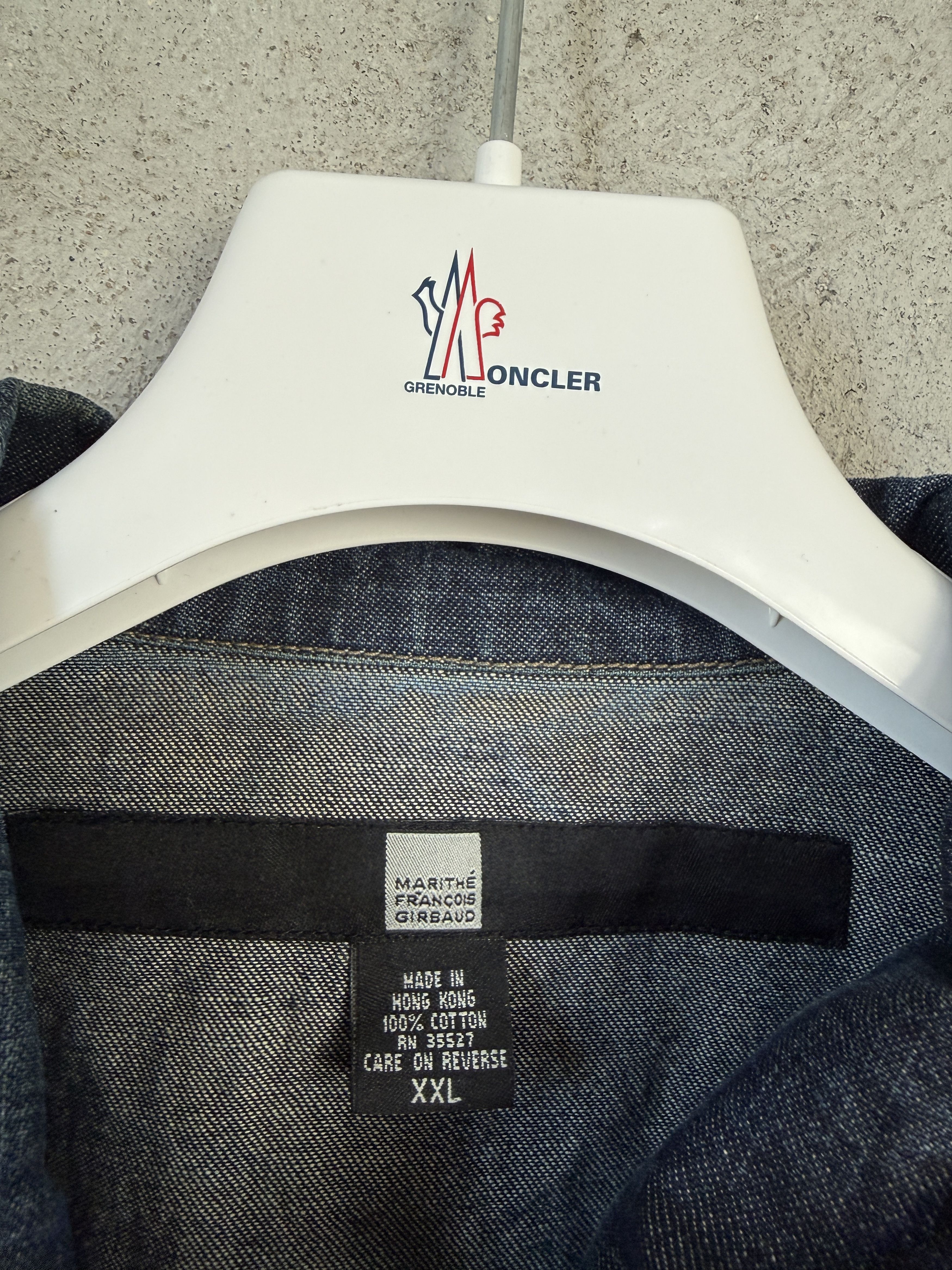 Marithe + Francois Girbaud Marithe Francois Girbaud denim jeans jacket Size US XXL / EU 58 / 5 - 3 Thumbnail