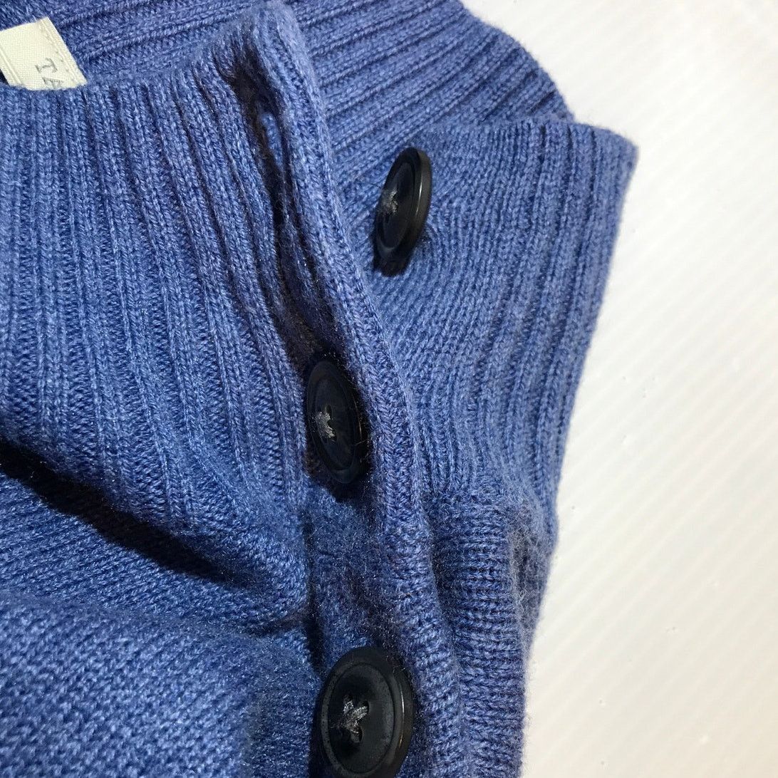 Other Talbots Blue High Neck Long Sleeve Sweater MP Size M / US 6-8 / IT 42-44 - 6 Thumbnail