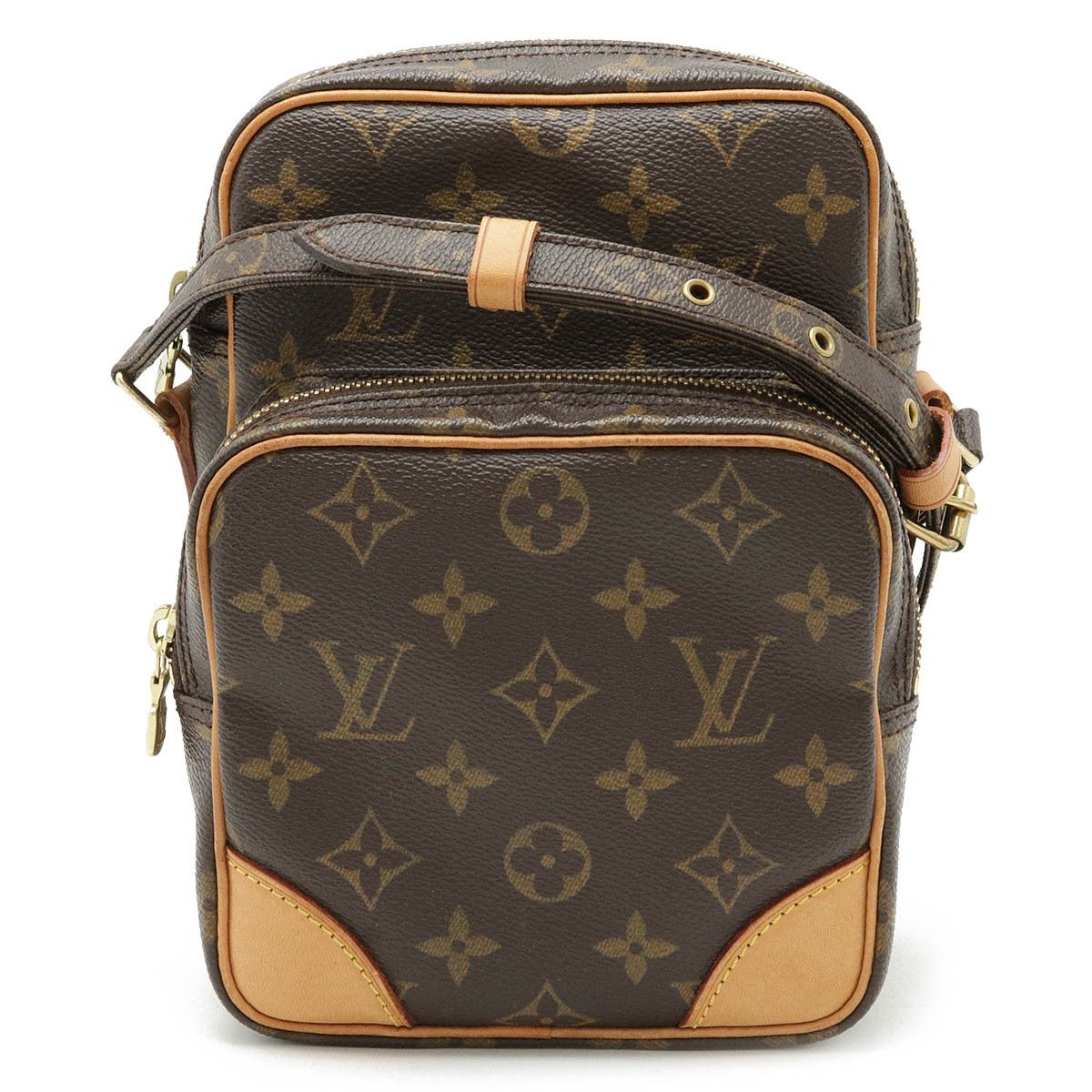 Louis Vuitton Louis Vuitton Louis Vuitton Monogram Amazon Shoulder Bag Pochette M45236 Canvas Crossbody Bag M45236 in Very Good Condition Size ONE SIZE - 1 Thumbnail