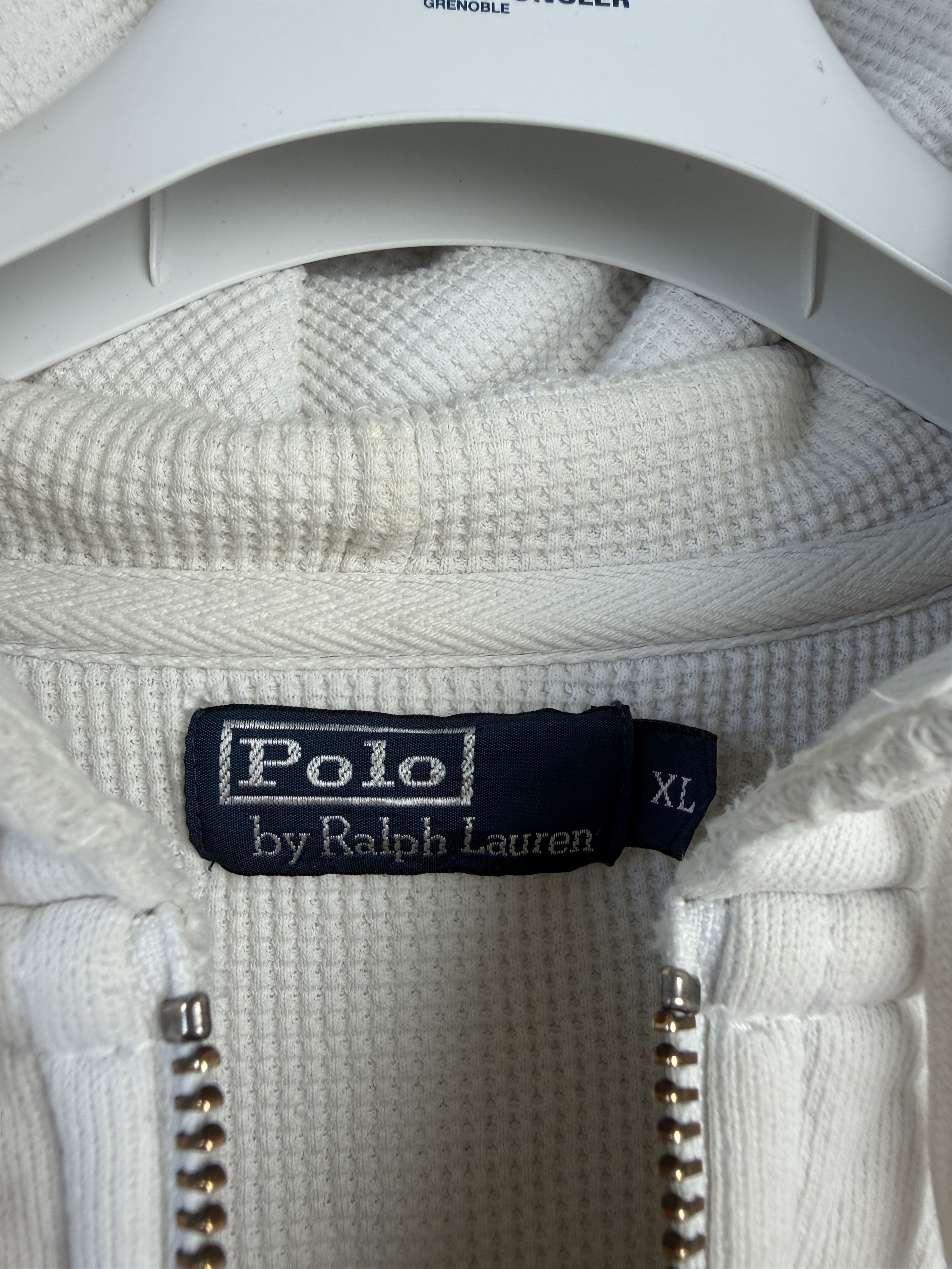 Polo Ralph Lauren Polo Ralph Lauren heavy zip-up hoodie vintage Size US XL / EU 56 / 4 - 3 Thumbnail