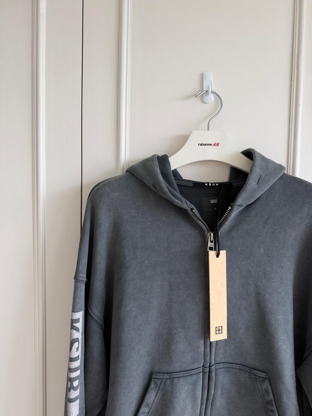 Ksubi new Ksubi mens kings halen zip hoodie medium m grey gray top Size US M / EU 48-50 / 2 - 3 Thumbnail