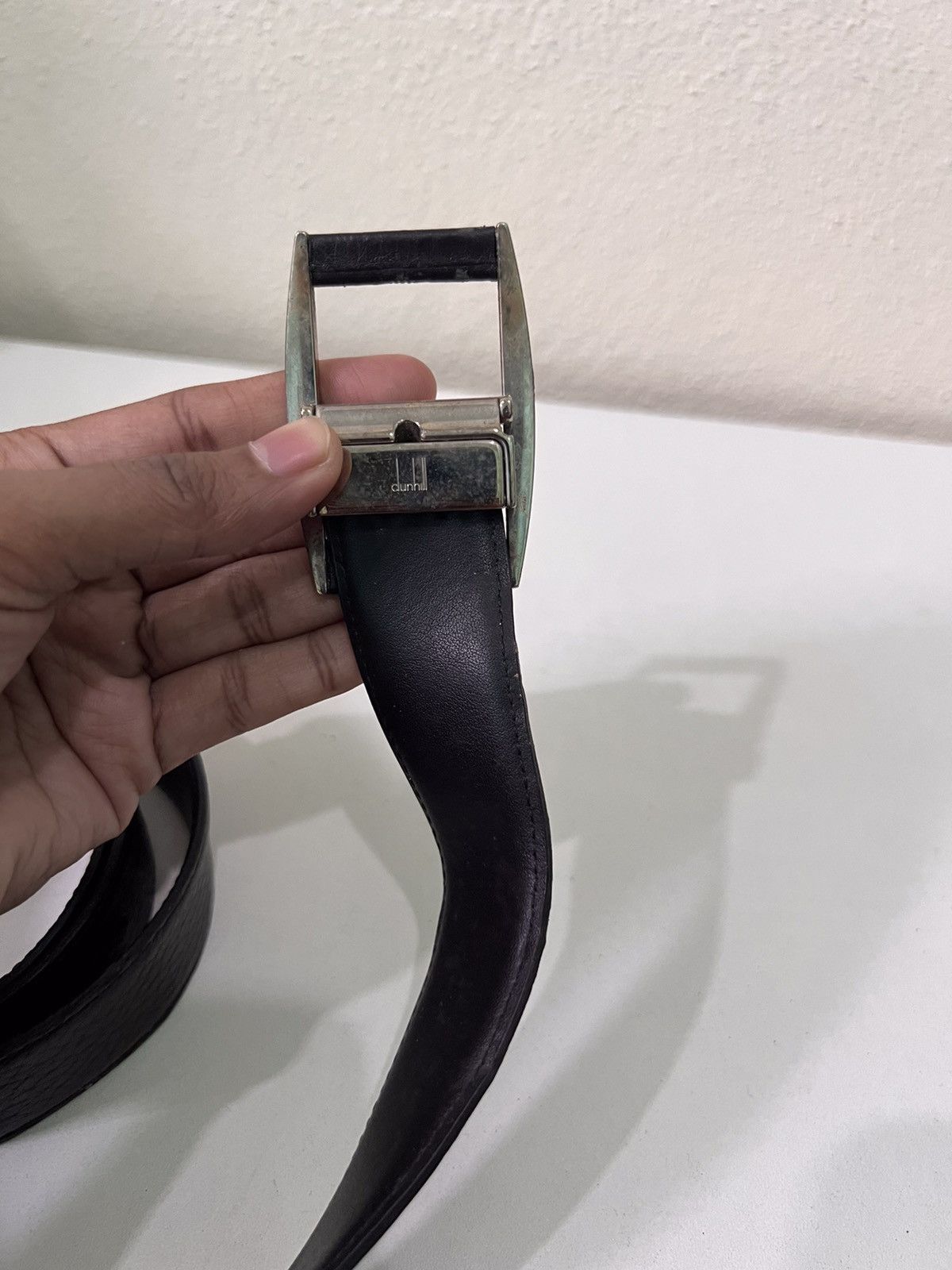 Leather Dunhill Formal Buckle Belt Size ONE SIZE - 5 Thumbnail