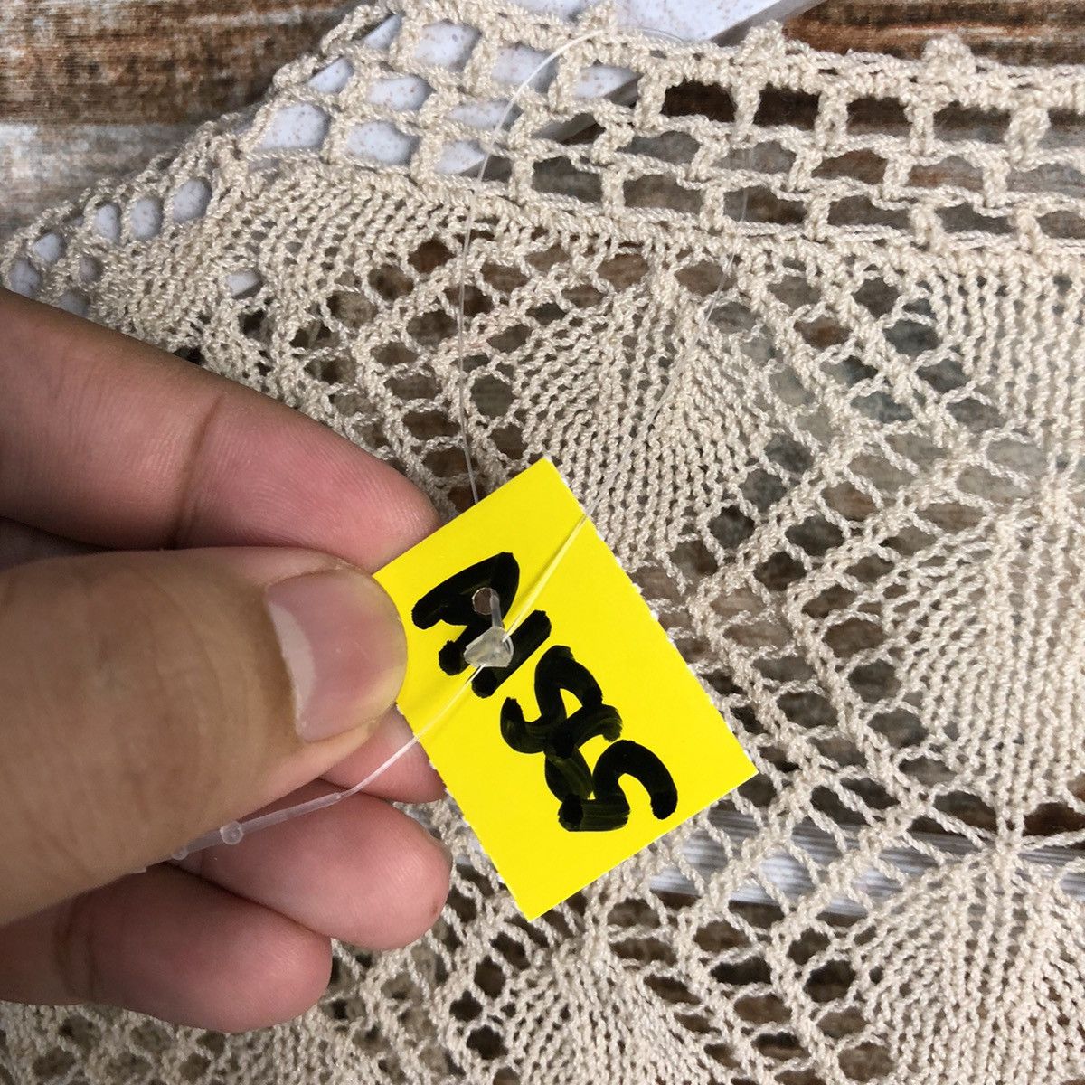 Homespun Knitwear × Japanese Brand Japan vintage crochet meshnet Brown cardigan Knitwear #A1565 Size S / US 4 / IT 40 - 10 Thumbnail