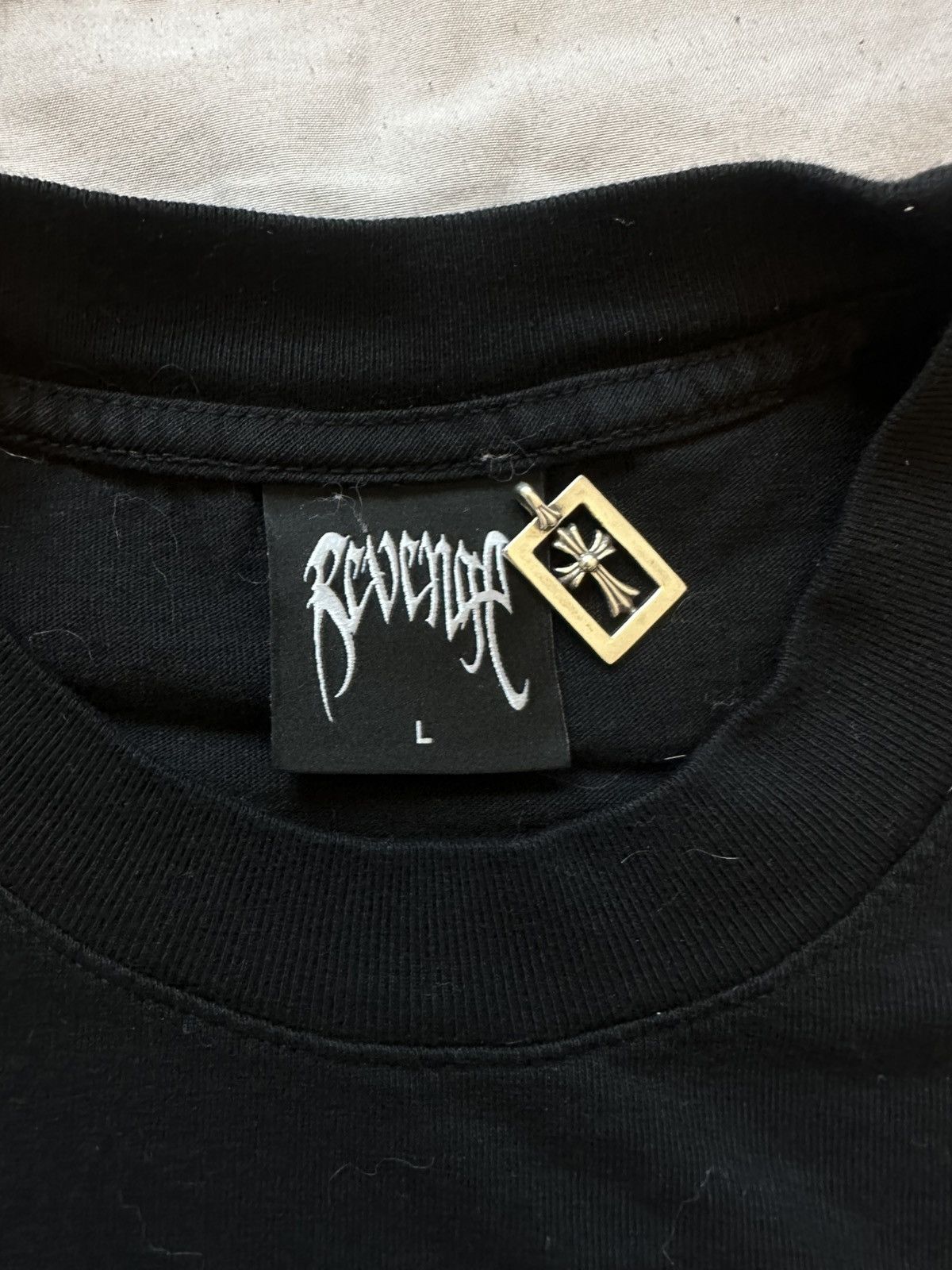 Revenge revenge x actual hate eye logo tee Size US L / EU 52-54 / 3 - 4 Thumbnail
