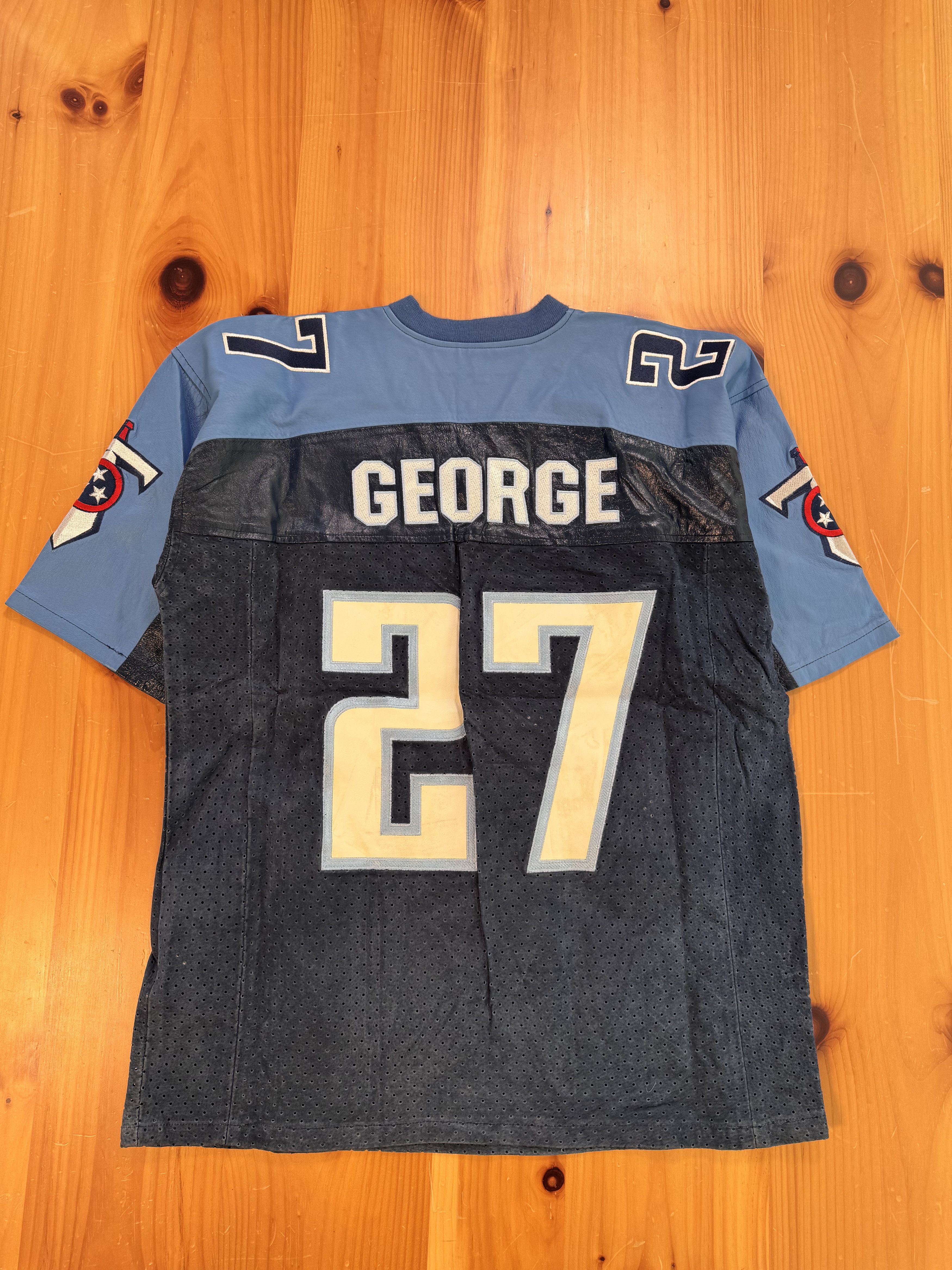 Jeff Hamilton OG Vintage Jeff Hamilton Titans Jersey Leather Size US S / EU 44-46 / 1 - 9 Thumbnail