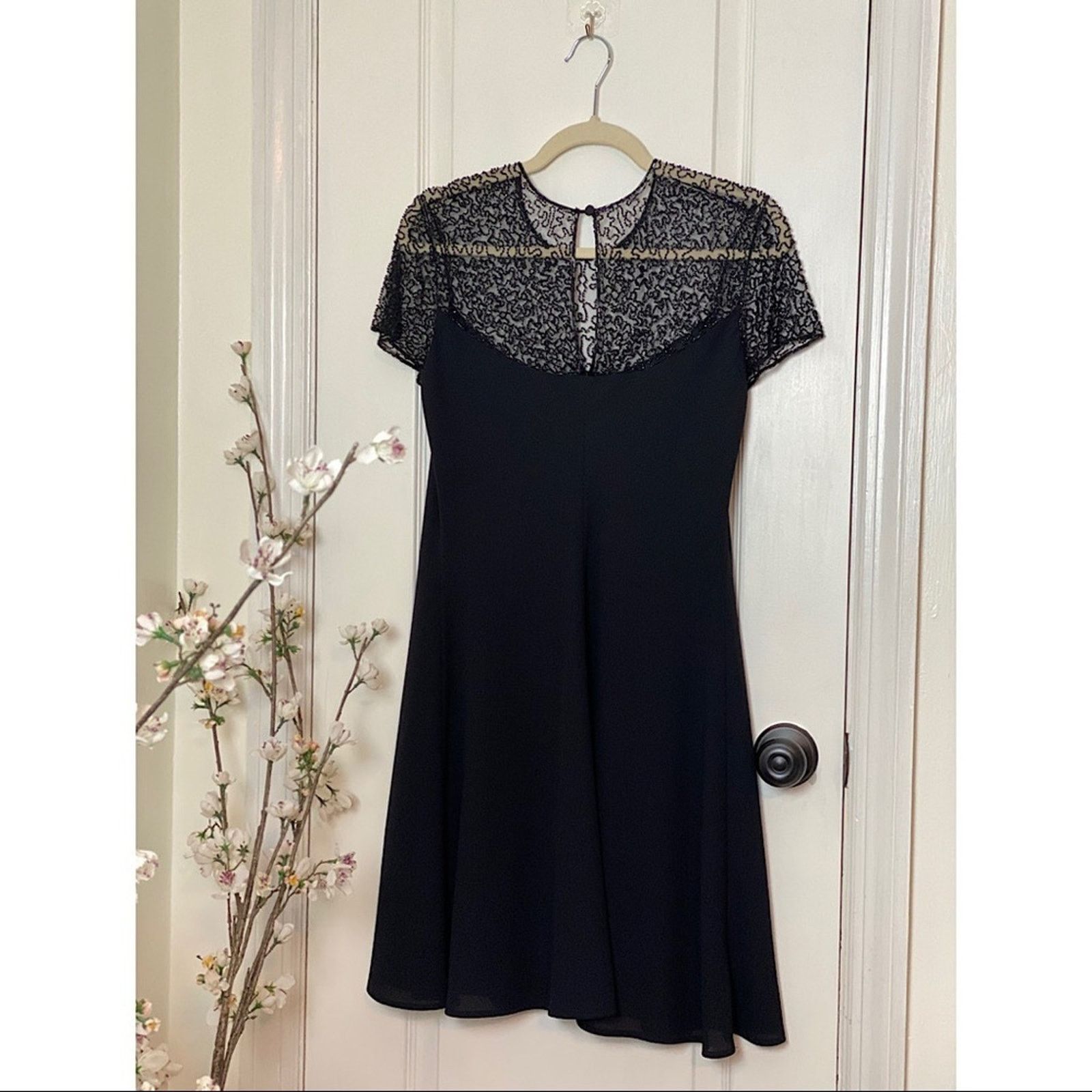 Laundry by Shelli Segal Laundry By Shelli Segal Black Dress Size 10 Size L / US 10 / IT 46 - 2 Thumbnail