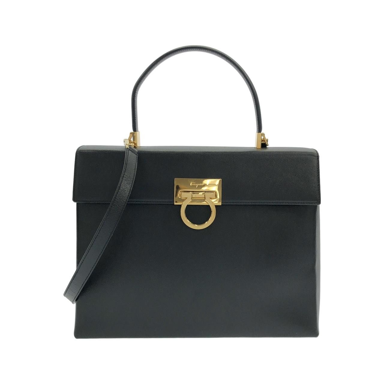 Salvatore Ferragamo Salvatore Ferragamo Salvatore Ferragamo Leather Shoulder Bag Leather Crossbody Bag 218791 DUTY FREE for USA Size ONE SIZE - 1 Thumbnail