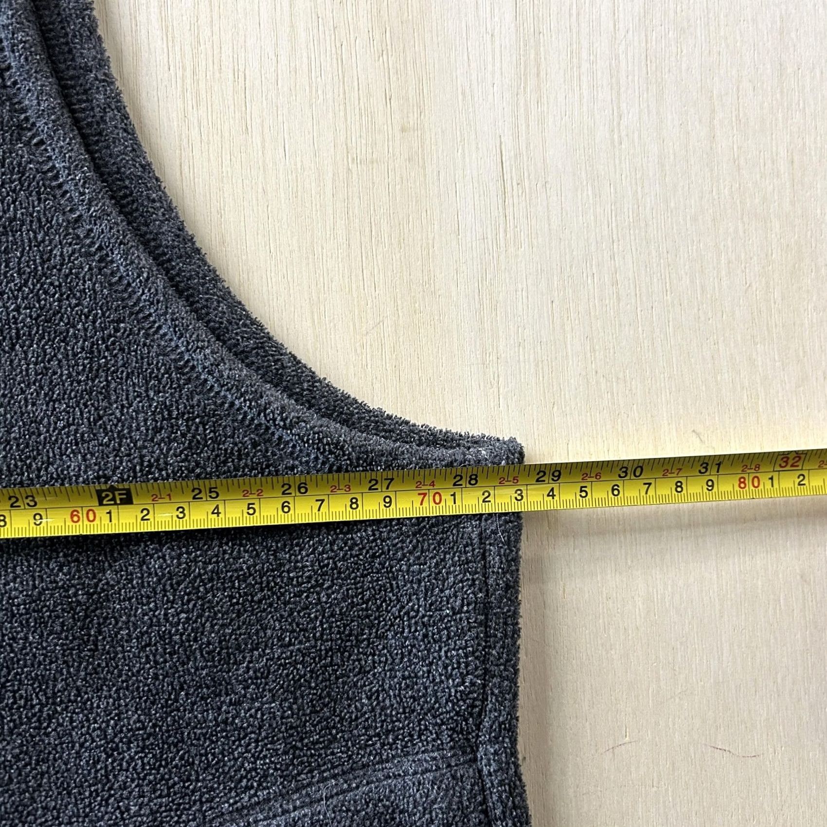 Vintage St. John's Bay Fleece Vest Mens 2XL Gray Full Zip Lined Warm Vest B&T Mens 2XL Gray Sherpa Fleece Full Zip Lined Warm Size US XXL / EU 58 / 5 - 4 Thumbnail