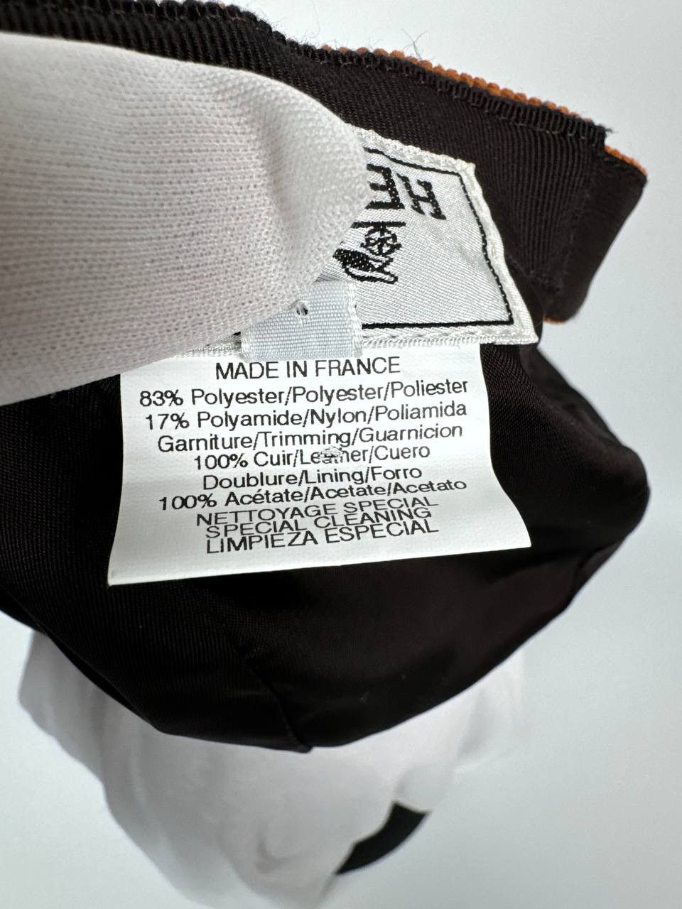 Hermes Hermes Corduroy Logo Cap Size ONE SIZE - 16 Thumbnail