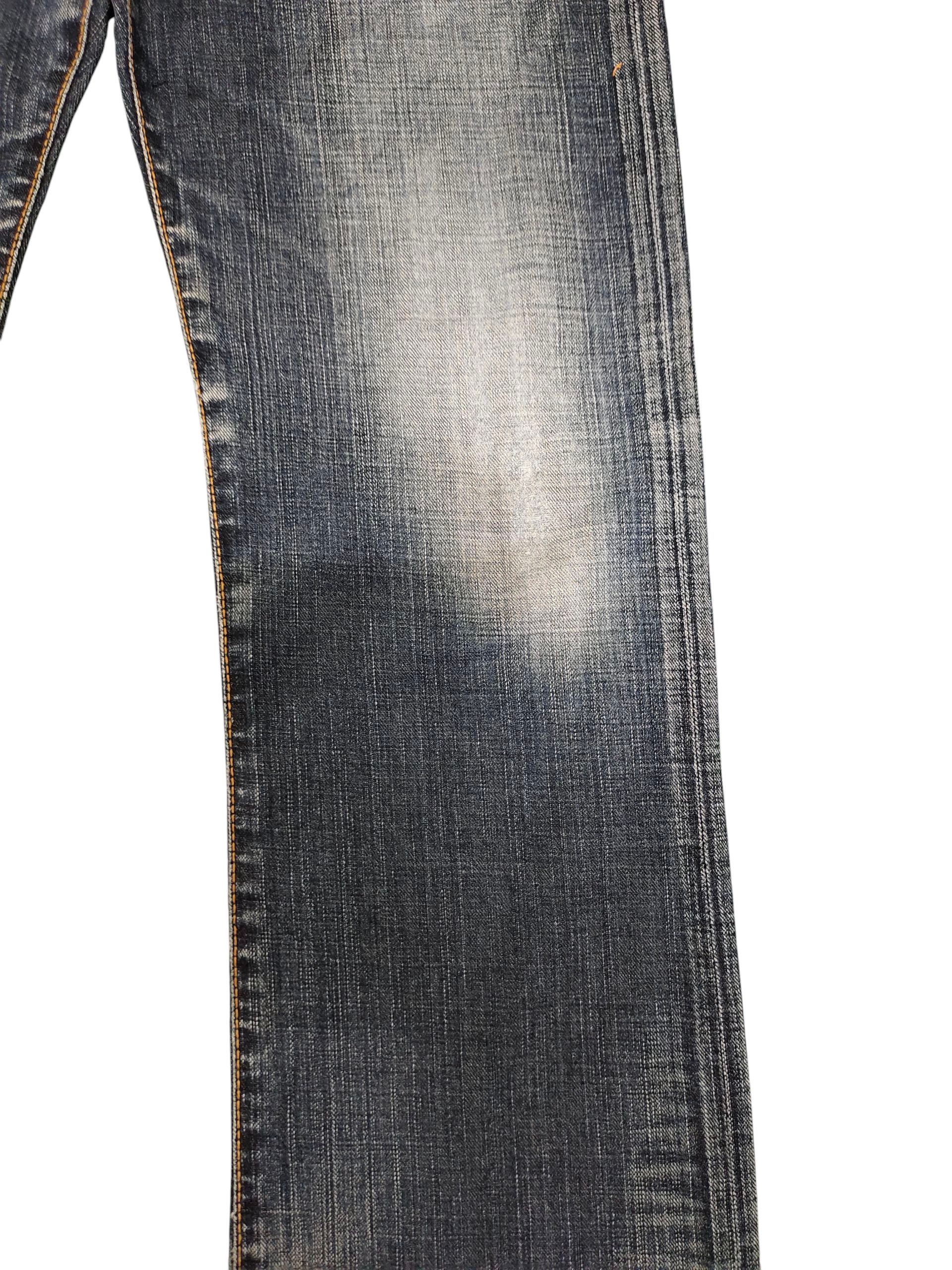 Comme des Garcons × Undercover Vintage Edwin 503 Regular Clawmark Distress Denim Jeans Size US 32 / EU 48 - 3 Thumbnail