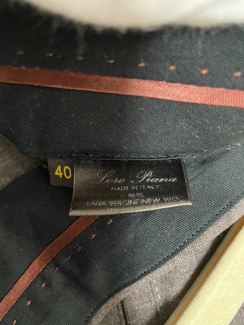 Loro Piana Loro piana Ultra-fine wool branch suit pants 2506-Nextarrow Size 26" / US 2 / IT 38 - 6 Thumbnail
