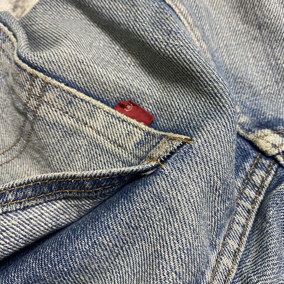 Levi's Vintage 70s Levis 501 Redline Jeans Button 6 Distressed Size US 32 / EU 48 - 20 Thumbnail