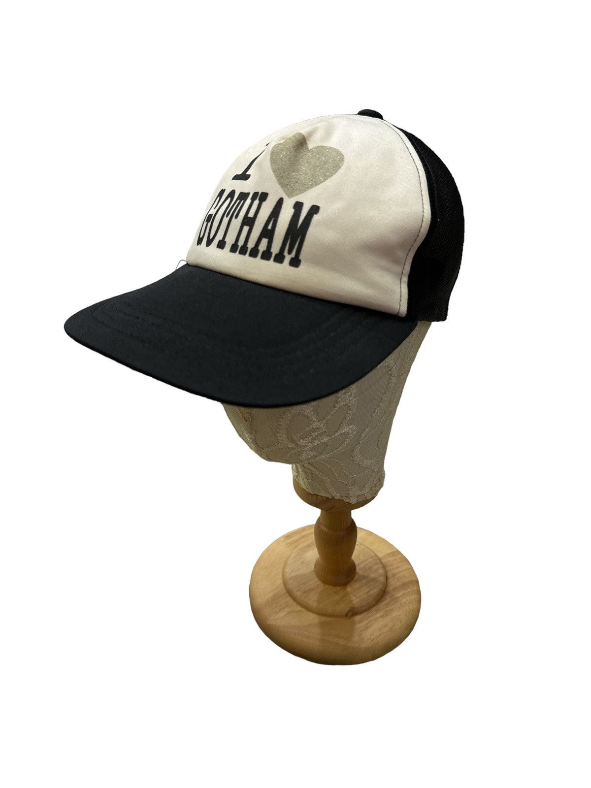 Number (N)ine VINTAGE NUMBER NINE I ❤️ GOTHAM TRUCKER CAP HAT Size ONE SIZE - 3 Thumbnail