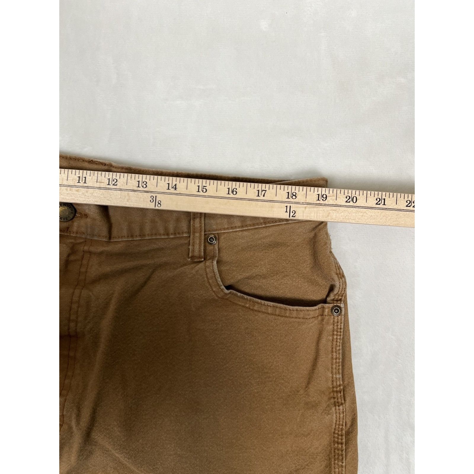 Dickies Dickies Carpenter Canvas Pants Workwear Utility Brown Size 3 Size US 38 / EU 54 - 4 Thumbnail