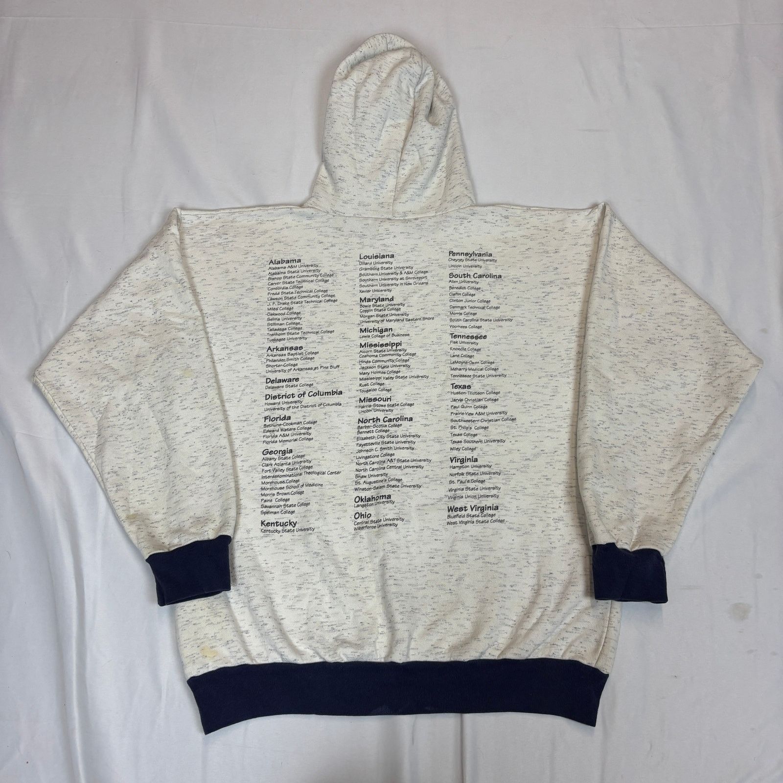 Vintage Vintage University of African American HBCU Hoodie Men's L Size US L / EU 52-54 / 3 - 4 Thumbnail