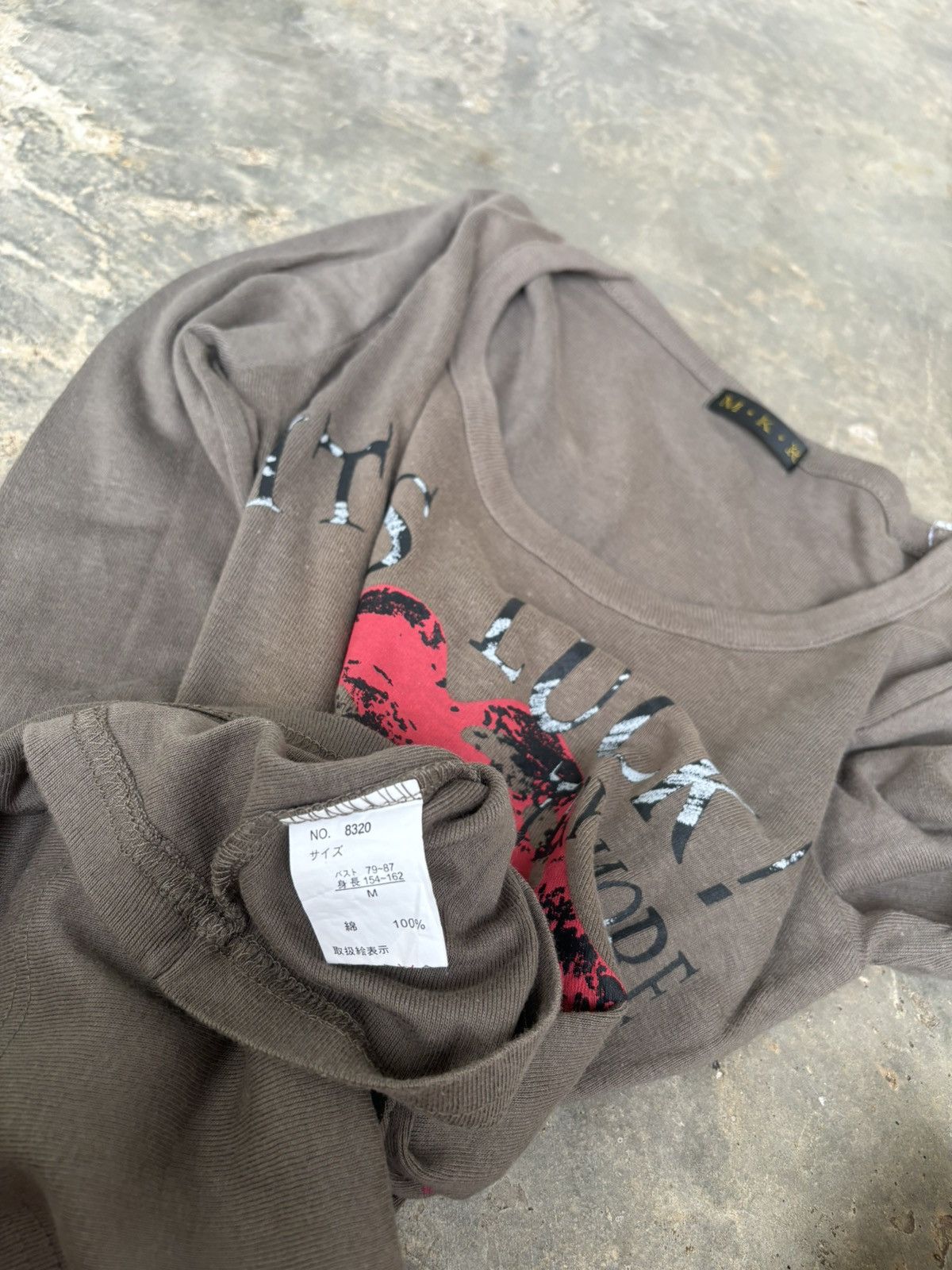 Hysteric Glamour Y2k M.K.R Ifwixwasnine Punk Style Longsleeve Size M / US 6-8 / IT 42-44 - 8 Thumbnail