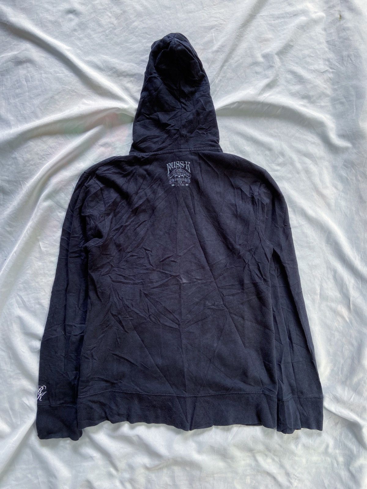 Japanese Brand RUSSK HYBRIDIZE NEW CULTURE ZIP HOODIE Size US S / EU 44-46 / 1 - 10 Thumbnail